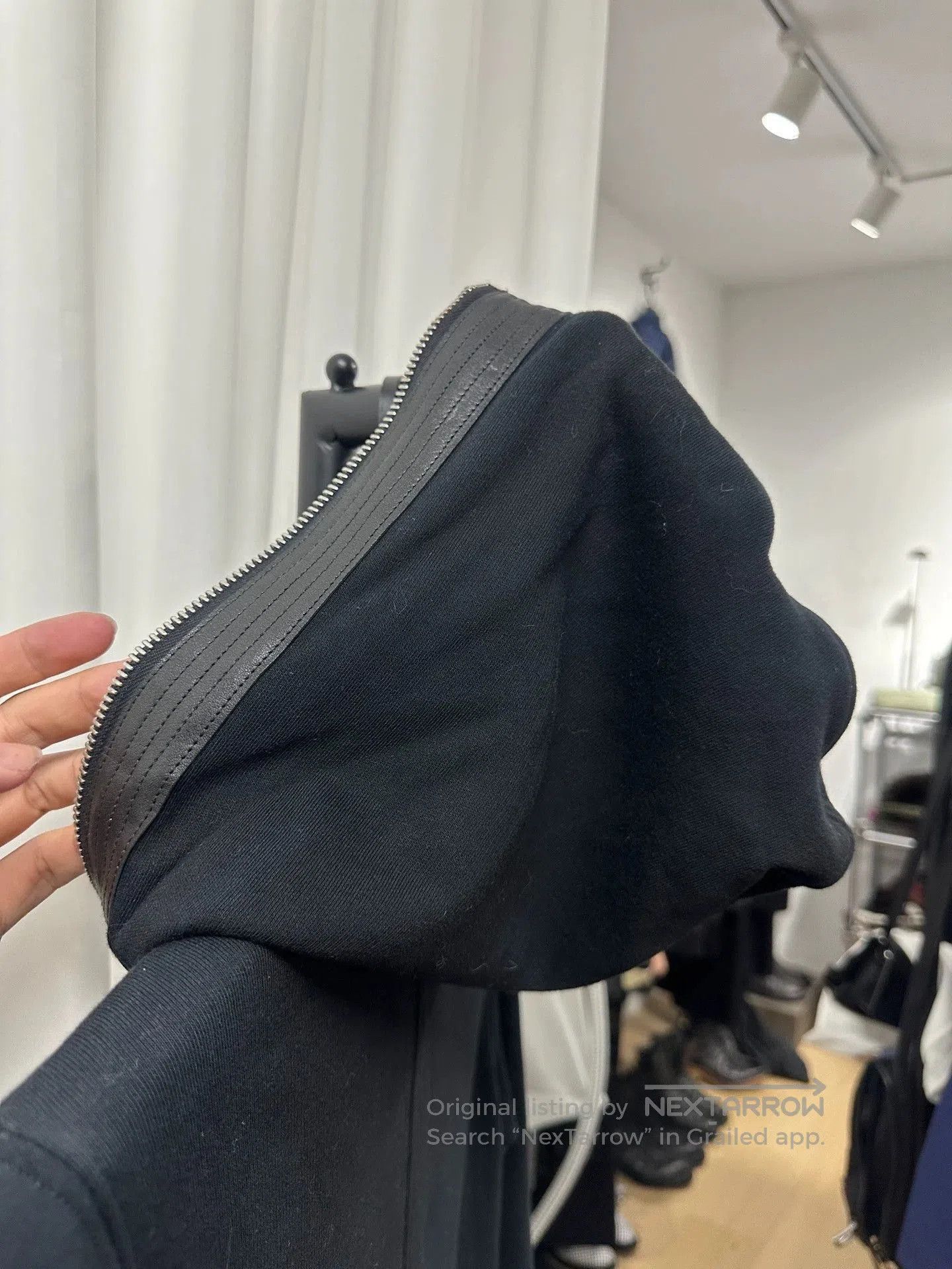 Rick Owens Black Zip. Size US M / EU 48-50 / 2 - 4 Thumbnail