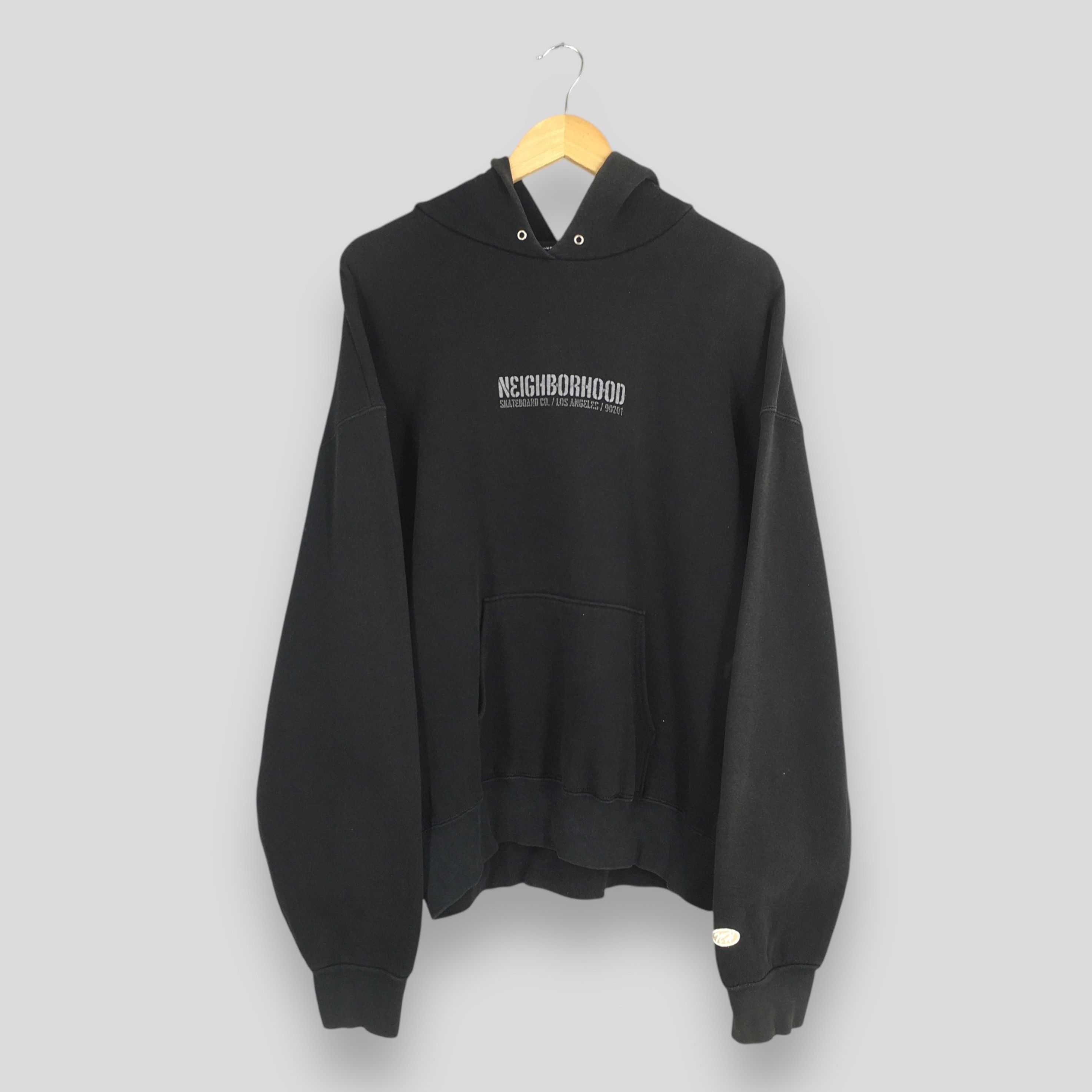 Japanese Brand Vintage 90s Neighborhood Japan Hoodie Sweatshirt Large Size US L / EU 52-54 / 3 - 1 Thumbnail