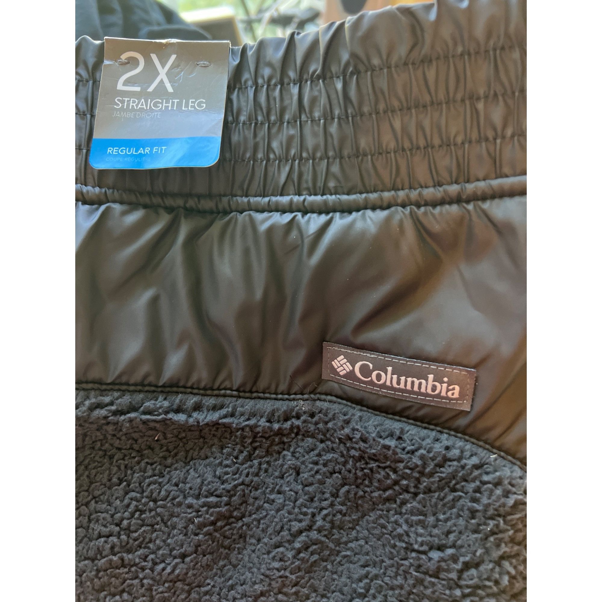 Columbia Columbia Black Fleece Pants West Bend Pull On Straight Leg R Size 42" / US 20 - 3 Thumbnail