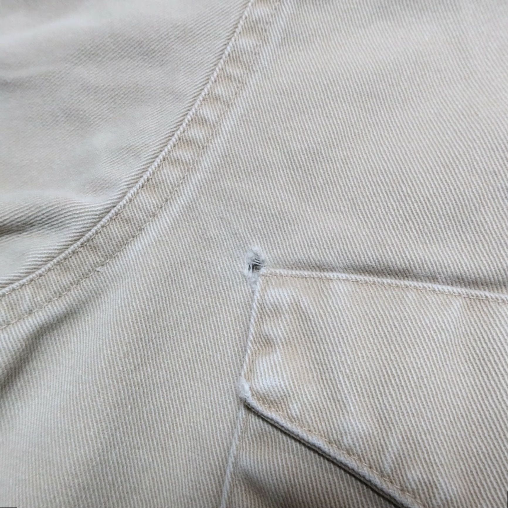 Carhartt VINTAGE Carhartt Distressed Pearl Snap Western Work Shirt Mens Shirt 16 1/2 Tan Size US L / EU 52-54 / 3 - 7 Thumbnail
