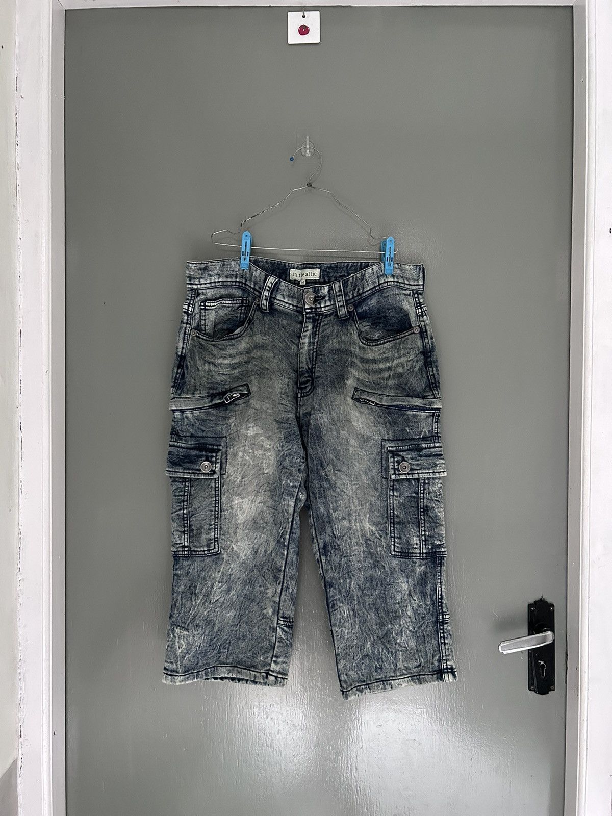 Vintage In the attic cargo dyed pants