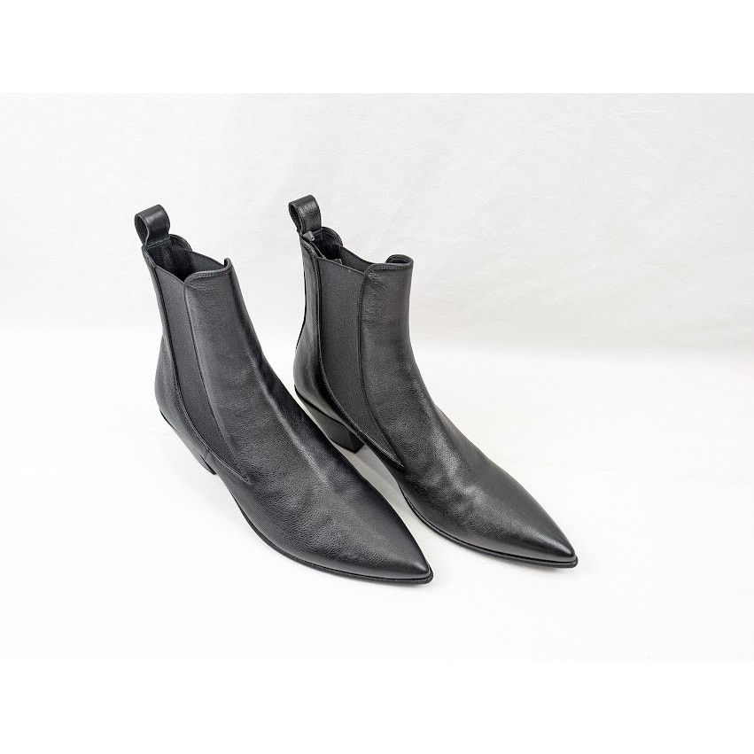 Saint Laurent Paris o1rshd1 Banana 50 EL Bo Riverside Boots in Nero Size US 8 / EU 41 - 13 Thumbnail