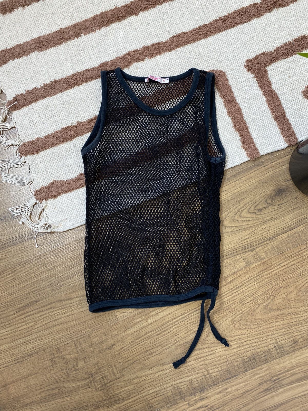 Vintage AVANT GARDE MESH Y2K TANK TOP Size S / US 4 / IT 40 - 4 Thumbnail