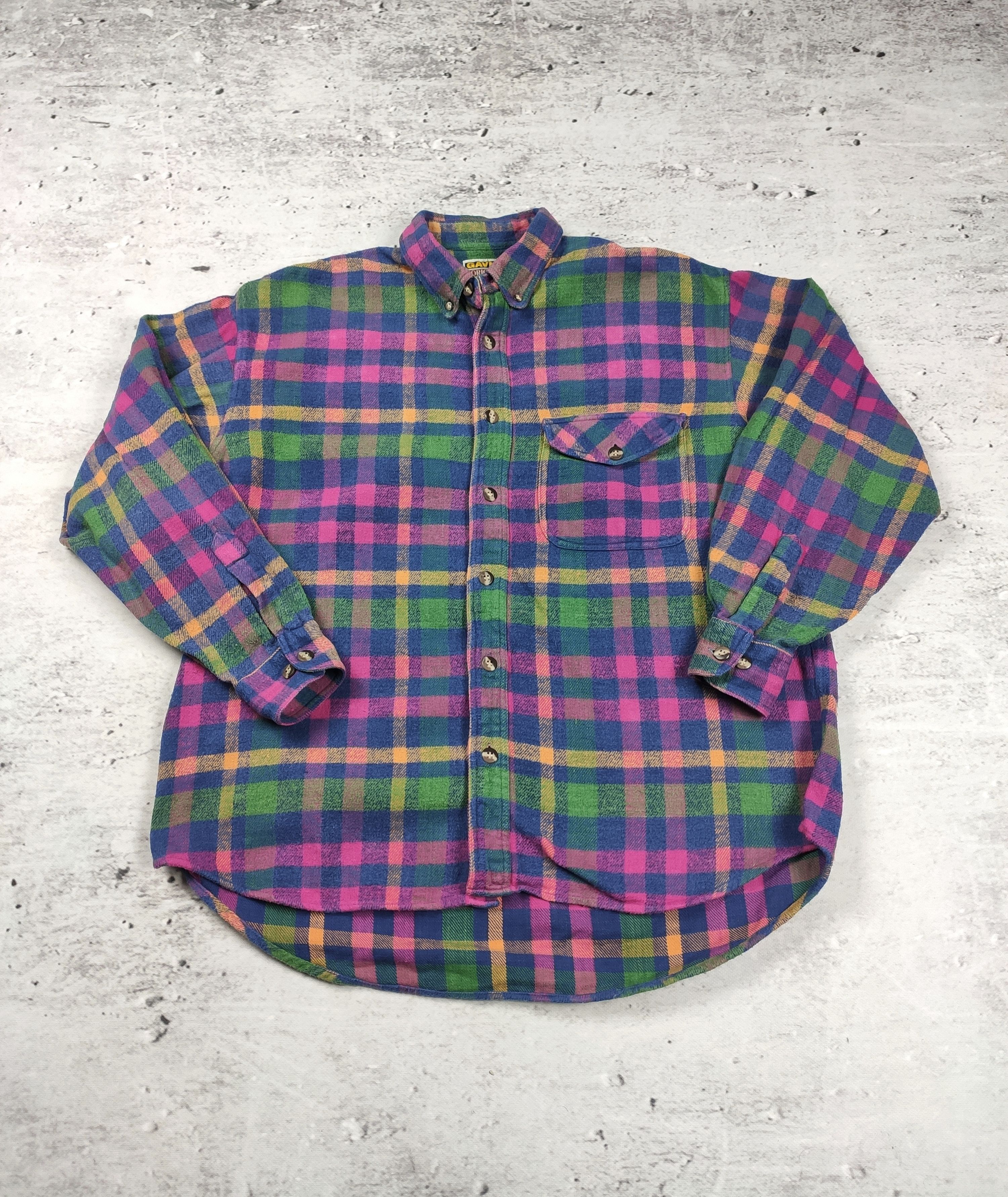 Vintage Vintage Gavial Made in India boxy shirt hippie retro Size US L / EU 52-54 / 3 - 1 Thumbnail