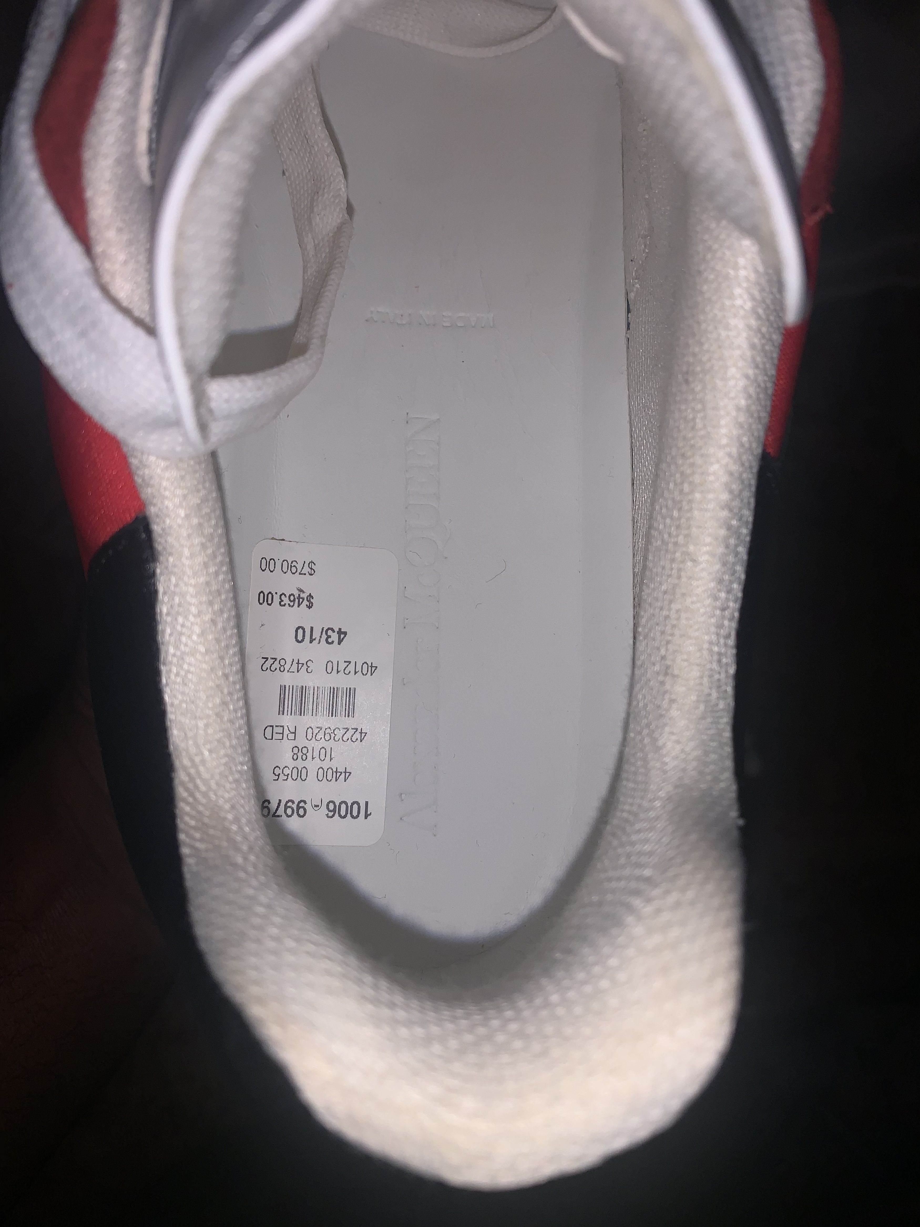 Alexander McQueen Alexander McQueen Sprint Runner Sneakers Size US 10 / EU 43 - 10 Thumbnail