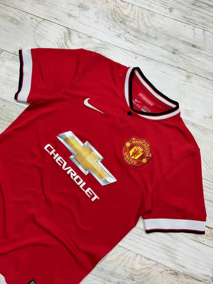 Nike Nike Manchester United 2014 2015 Home Football Shirt Jersey Size US S / EU 44-46 / 1 - 2 Thumbnail