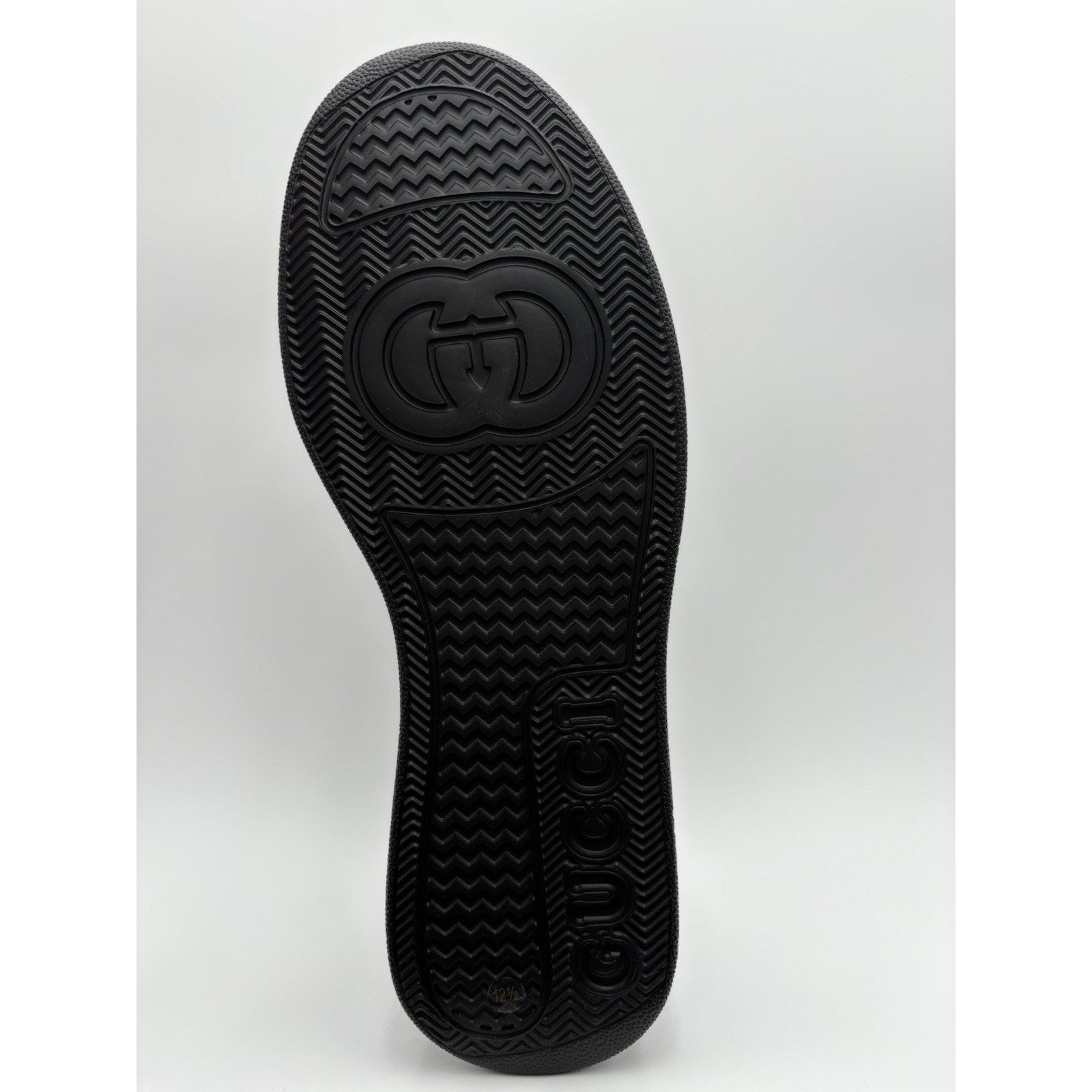 Gucci Gucci GG Embossed ' Black Leather ' | BRAND NEW! Size US 13 / EU 46 - 13 Thumbnail