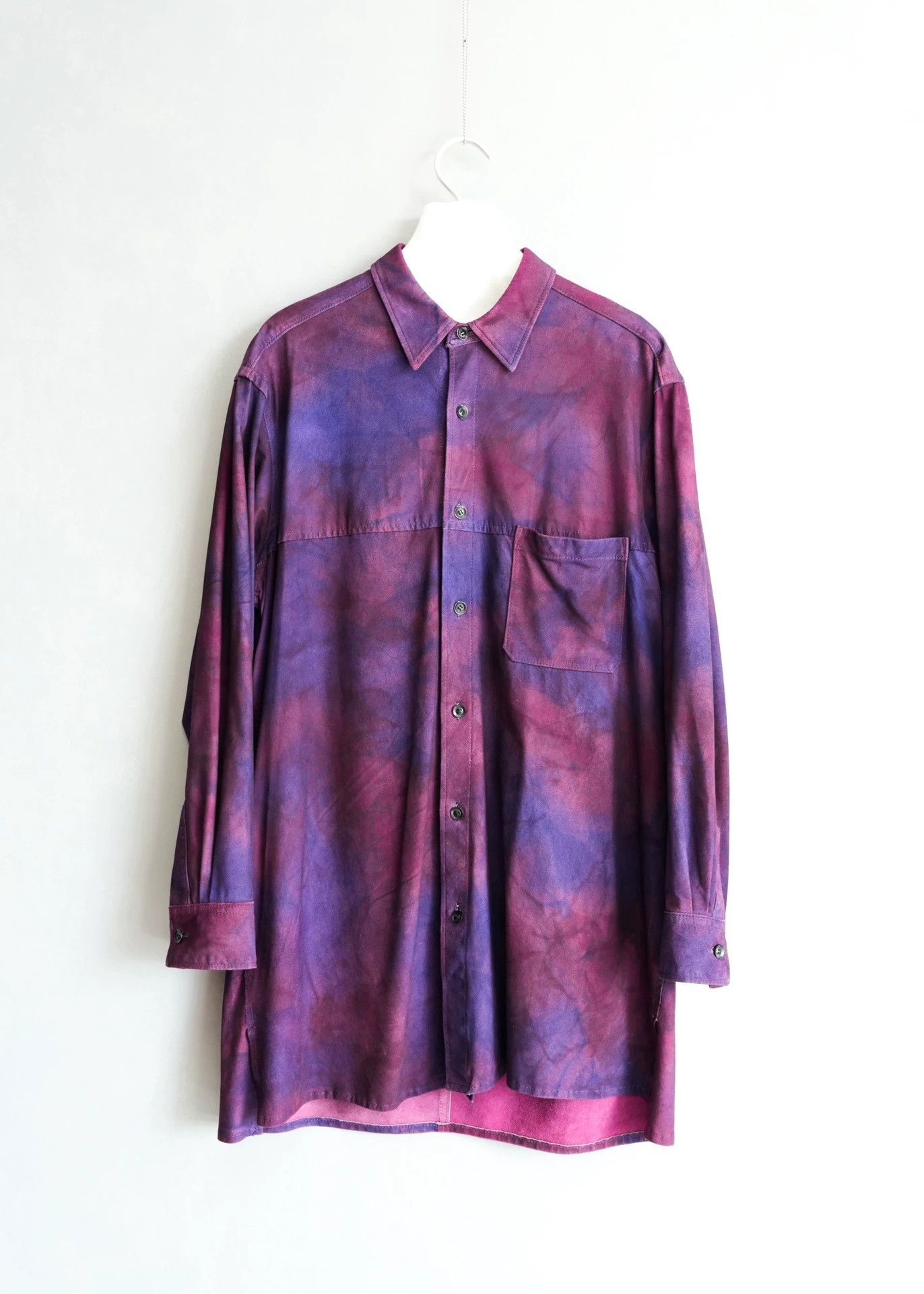 Yohji Yamamoto Yohji Yamamoto x ISAMU KATAYAMA 22SS Leather Shirt Size US M / EU 48-50 / 2 - 1 Thumbnail