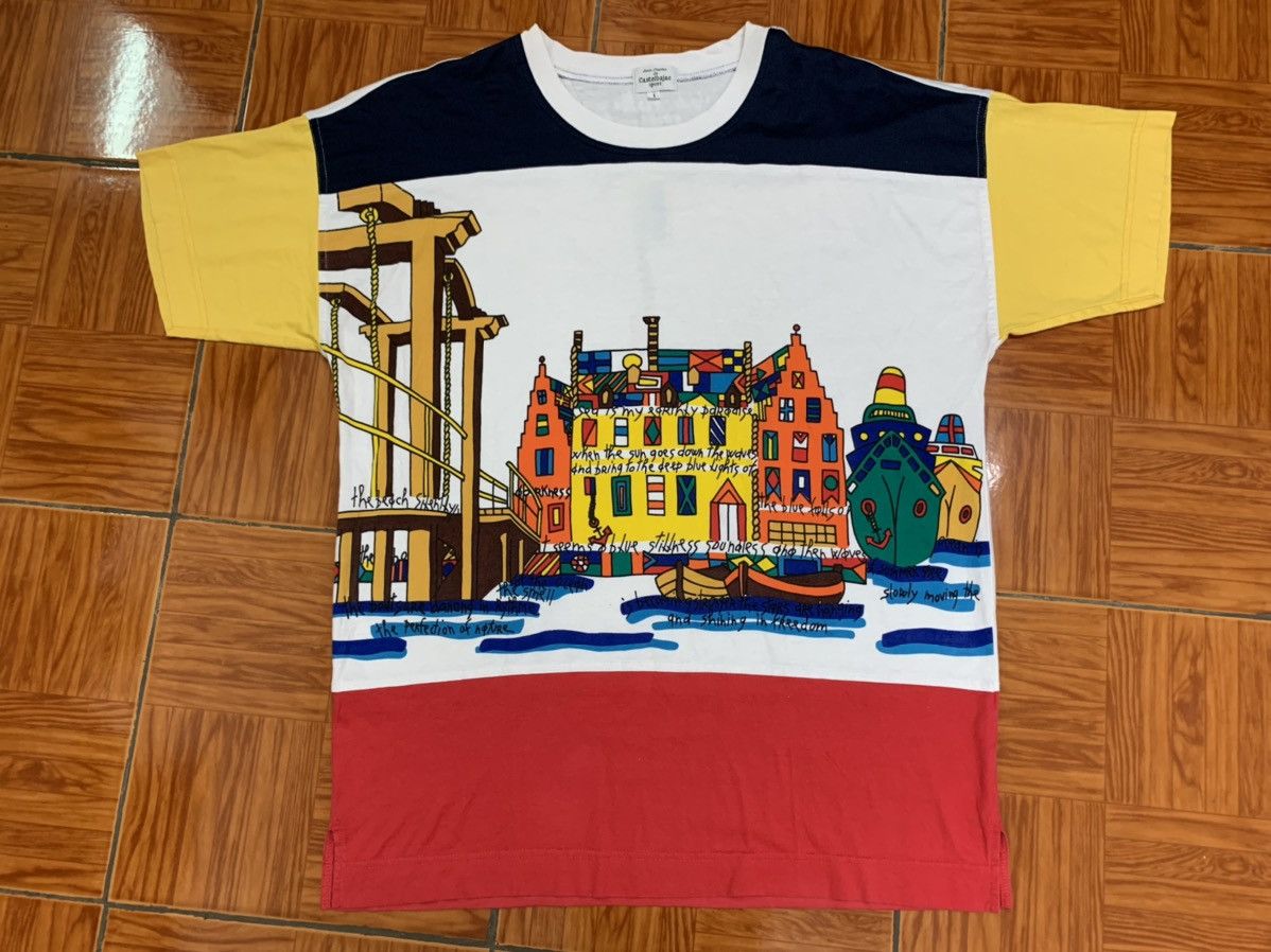 Designer × Jean Charles De Castelbajac Castelbajac Overprint T Size US L / EU 52-54 / 3 - 1 Thumbnail