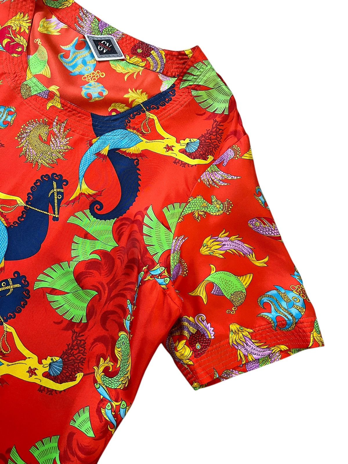 Versace × Vintage Vintage Gianni Versace Versatile Couture Silk Tops Size L / US 10 / IT 46 - 3 Thumbnail