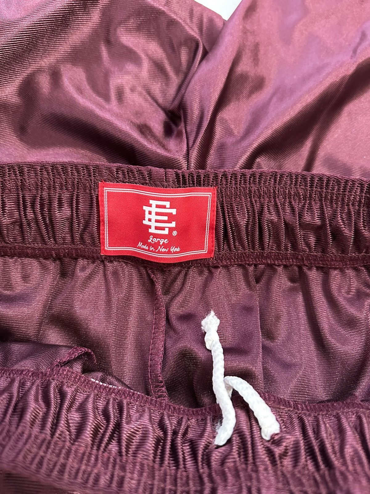 Eric Emanuel Eric Emanuel EE Baggy Short ‘Maroon’ Size US 36 / EU 52 - 3 Thumbnail