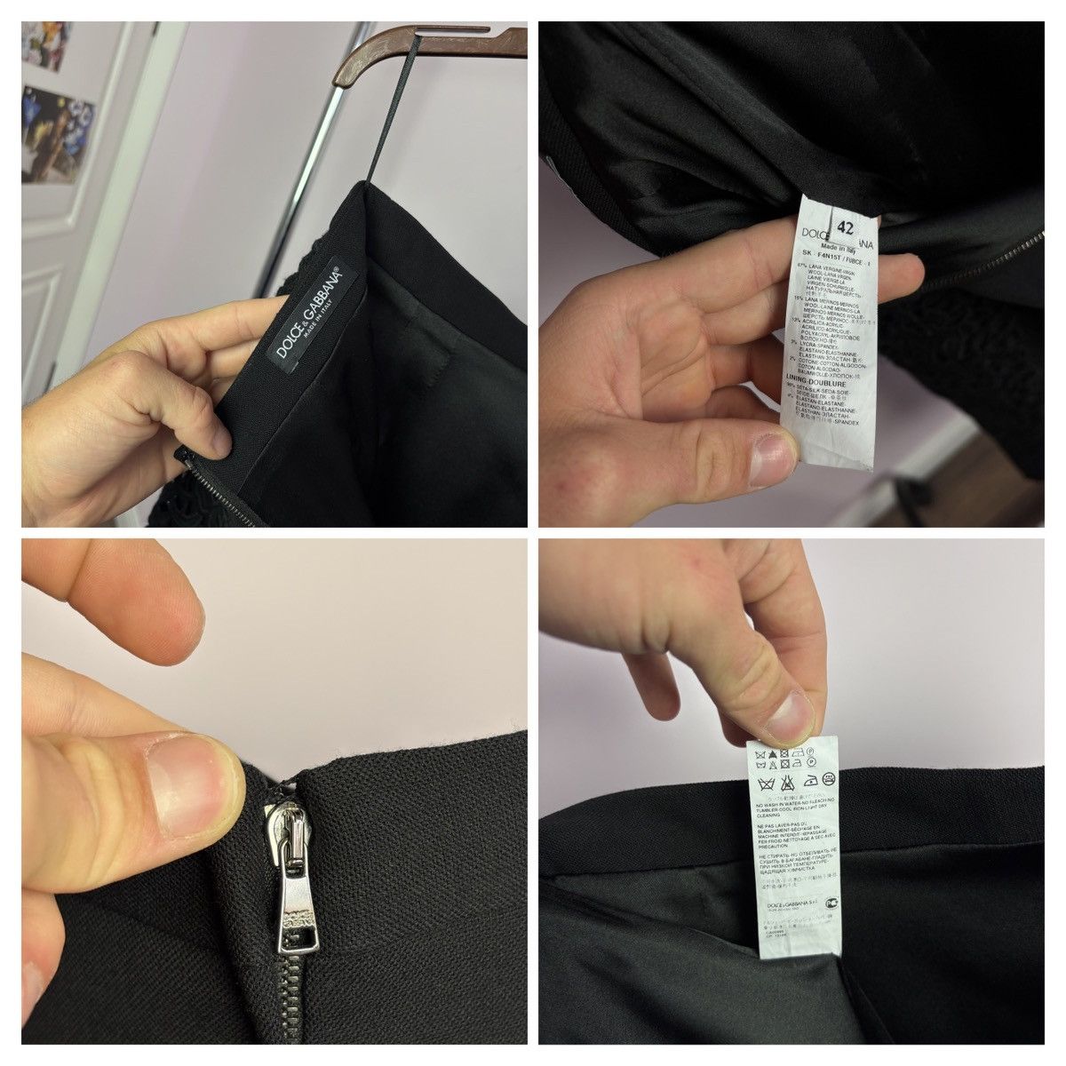 Dolce & Gabbana Dolce & Gabbana Runway Pencil Skirt FW12 IT42 Size 28" / US 6 / IT 42 - 8 Thumbnail