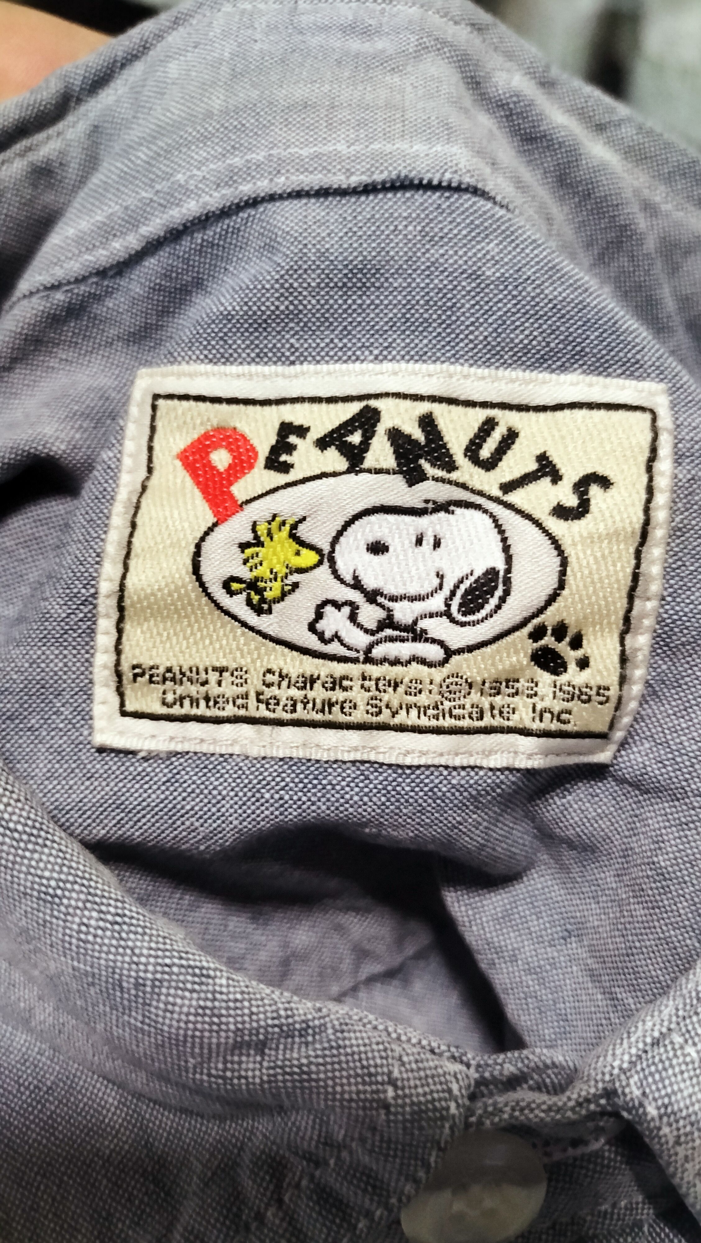 Peanuts Vintage 90s Peanuts Snoopy Big Design Shirts Size L / US 10 / IT 46 - 3 Thumbnail