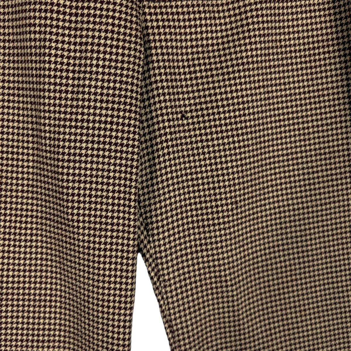 Zucca Vintage Zucca Issey Miyake Houndstooth Wool Trousers Size 32" / US 10 / IT 46 - 6 Thumbnail