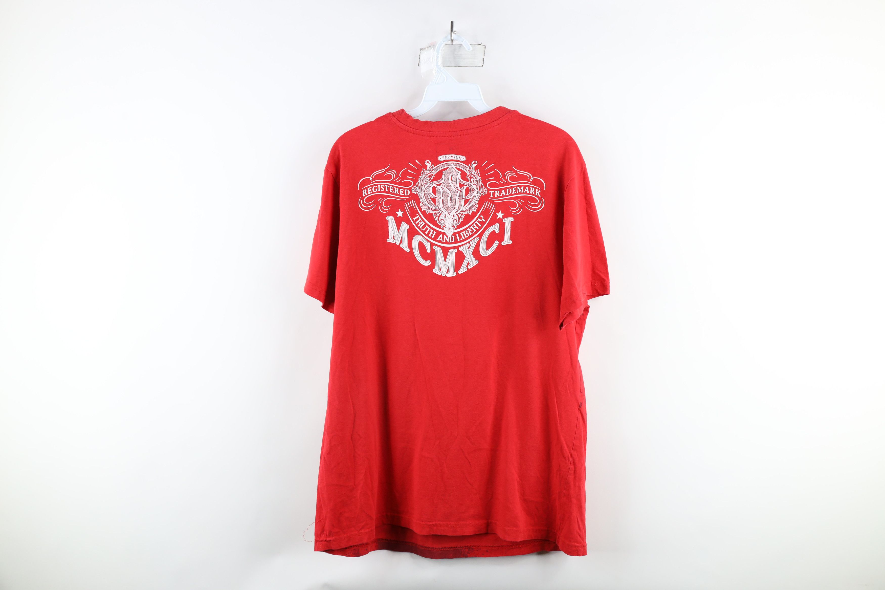 Vintage Vintage Y2K Southpole Eagle Tribal UFC MMA Fighting T-Shirt Size US M / EU 48-50 / 2 - 9 Thumbnail