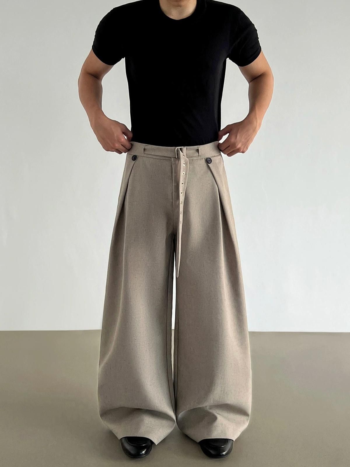 Vintage Wide-Leg Trousers Size US 28 / EU 44 - 2 Thumbnail