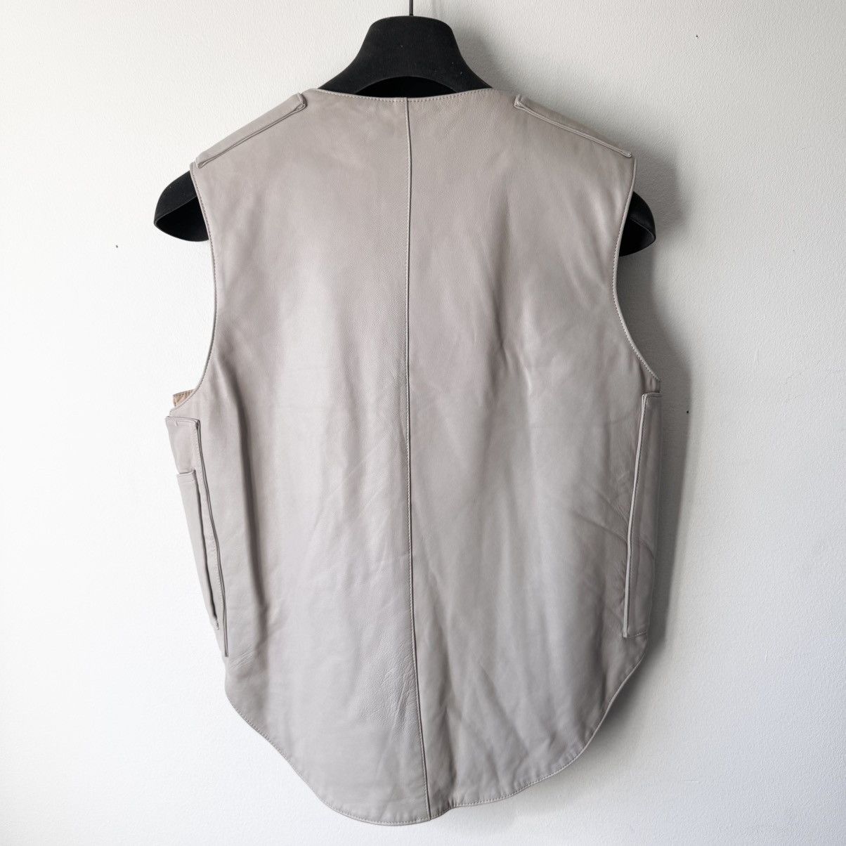 Helmut Lang Helmut Lang SS1998 White Leather Bulletproof Tactical Vest Size US M / EU 48-50 / 2 - 4 Thumbnail