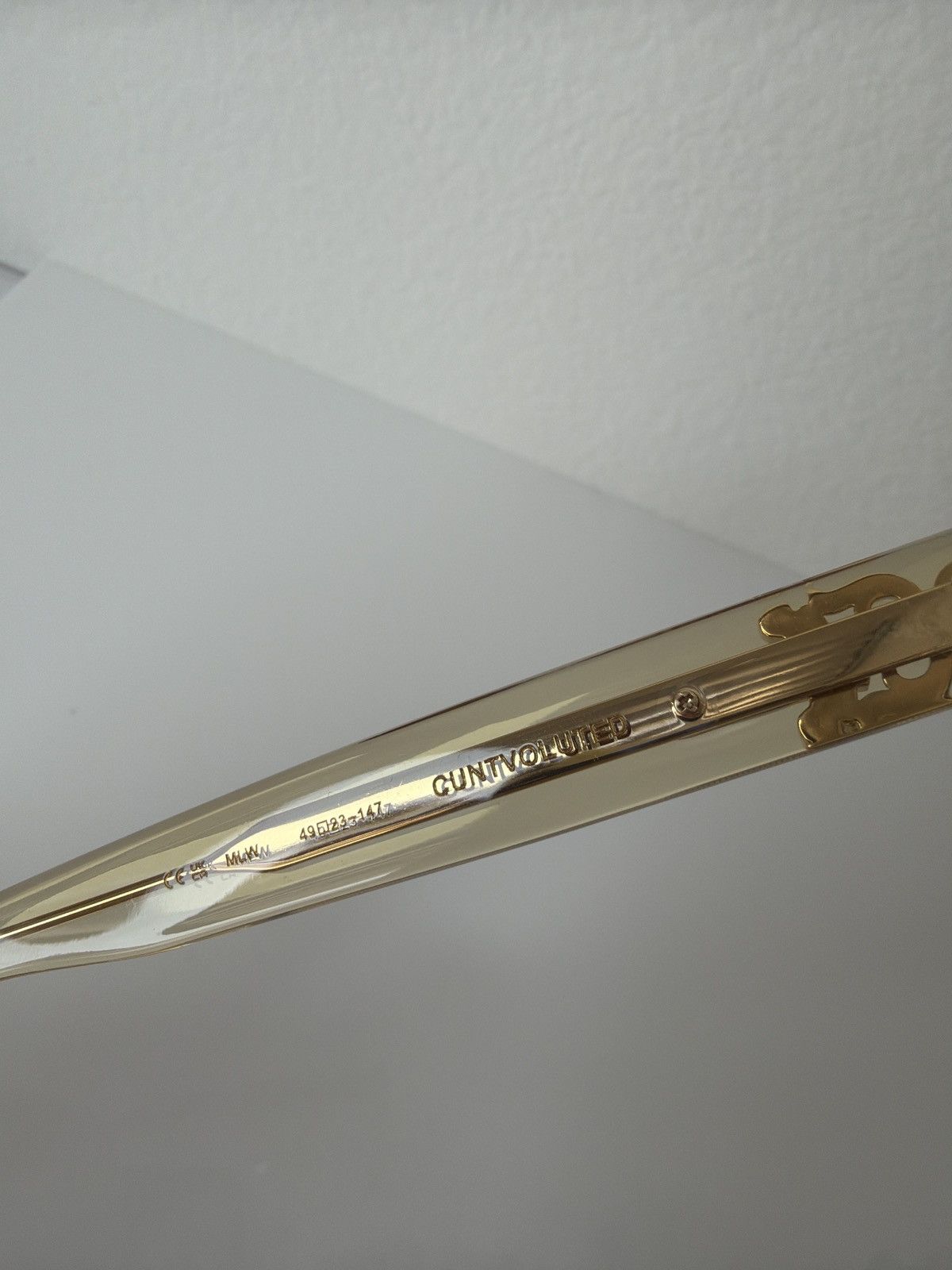 Chrome Hearts Chrome Hearts Cuntvoluted Mellow Gold NEW! 49-23-147 Size ONE SIZE - 7 Thumbnail