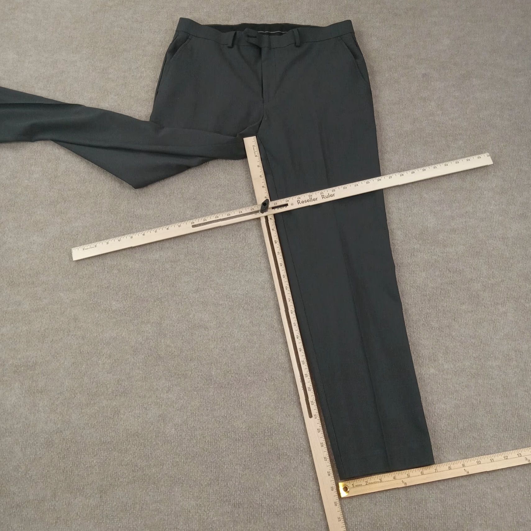 Michael Kors Michael Kors Mens Black Chino Stretch Pants 34x30 Straight Leg Size US 34 / EU 50 - 2 Thumbnail