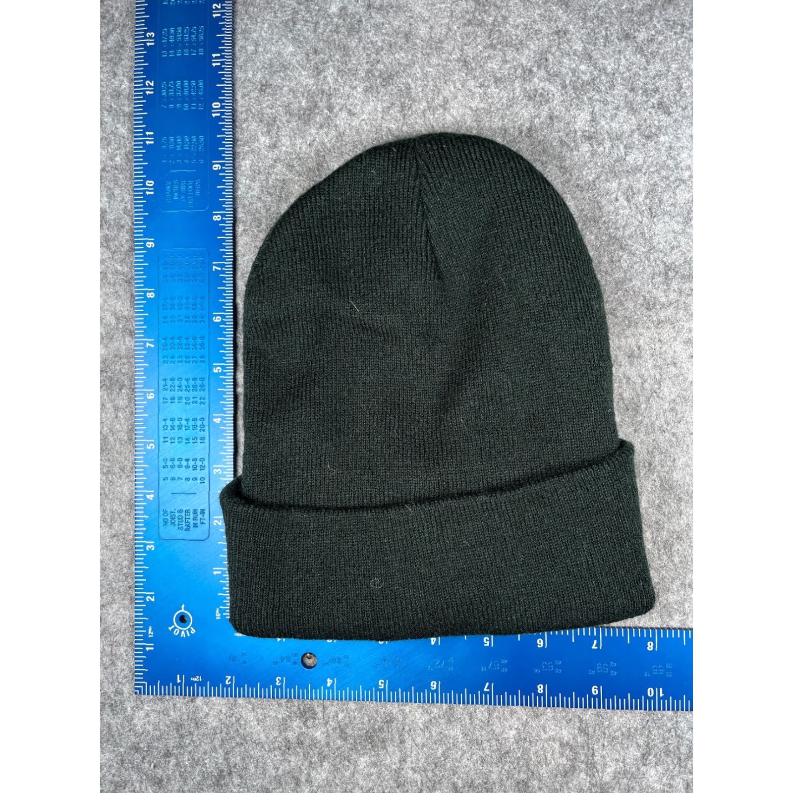 Port & Company P Logo Beanie Port & Company Knit Hat Adult One Size Green Embroidered Logo 100% Acrylic Mens Beanie Size ONE SIZE - 4 Thumbnail