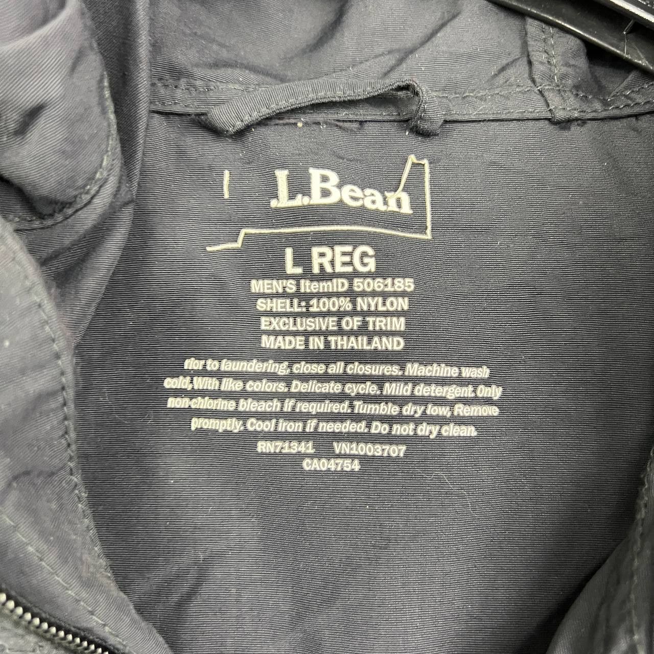 L.L. Bean LL Bean Anorak Windbreaker Jacket Men Full Zip Hooded L Size US L / EU 52-54 / 3 - 5 Thumbnail