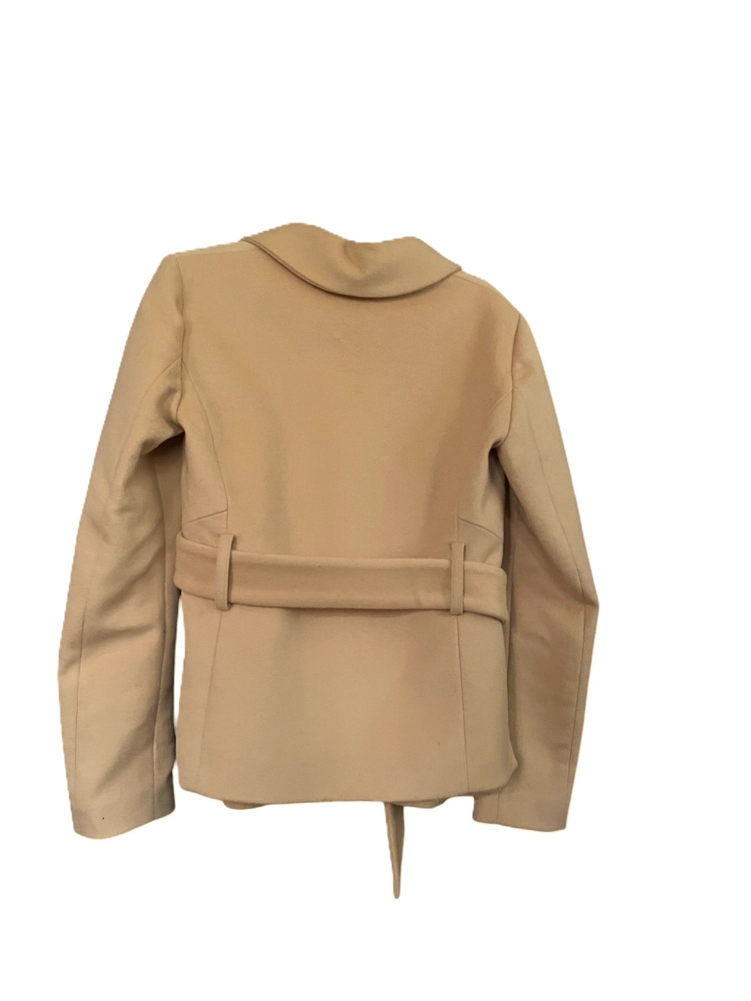 Patrizia Pepe Wool short elegant coat/blazer with belt and logo Size M / US 6-8 / IT 42-44 - 4 Thumbnail