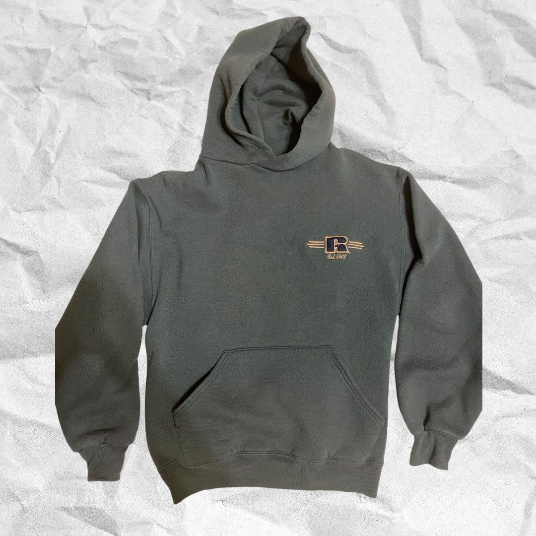 Russell Athletic Vintage Forest Green Russell Hoodie Size US M / EU 48-50 / 2 - 1 Thumbnail