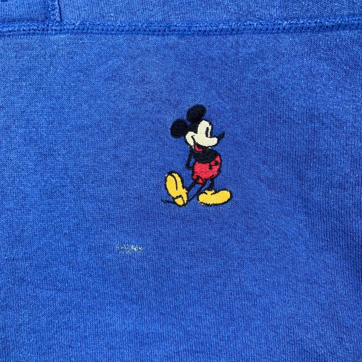 Disney Vintage 80s MICKEY MOUSE Walt Disney Half Button Embroidered Size US XL / EU 56 / 4 - 3 Thumbnail