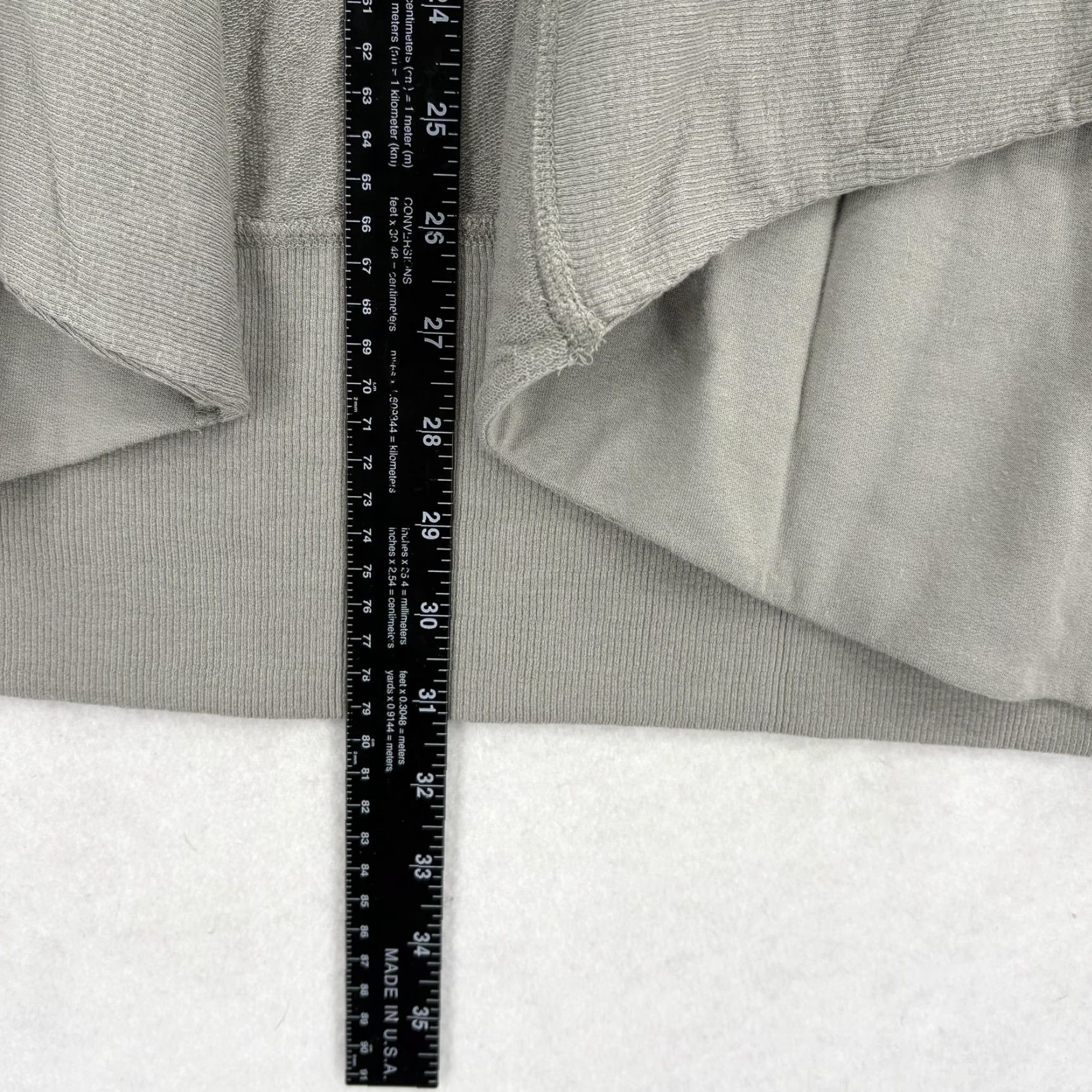 Athleta Athleta Cardigan Womens XS Gray V-Neck Open Front Thumbholes Lightweight Sweater Size XS / US 0-2 / IT 36-38 - 7 Thumbnail
