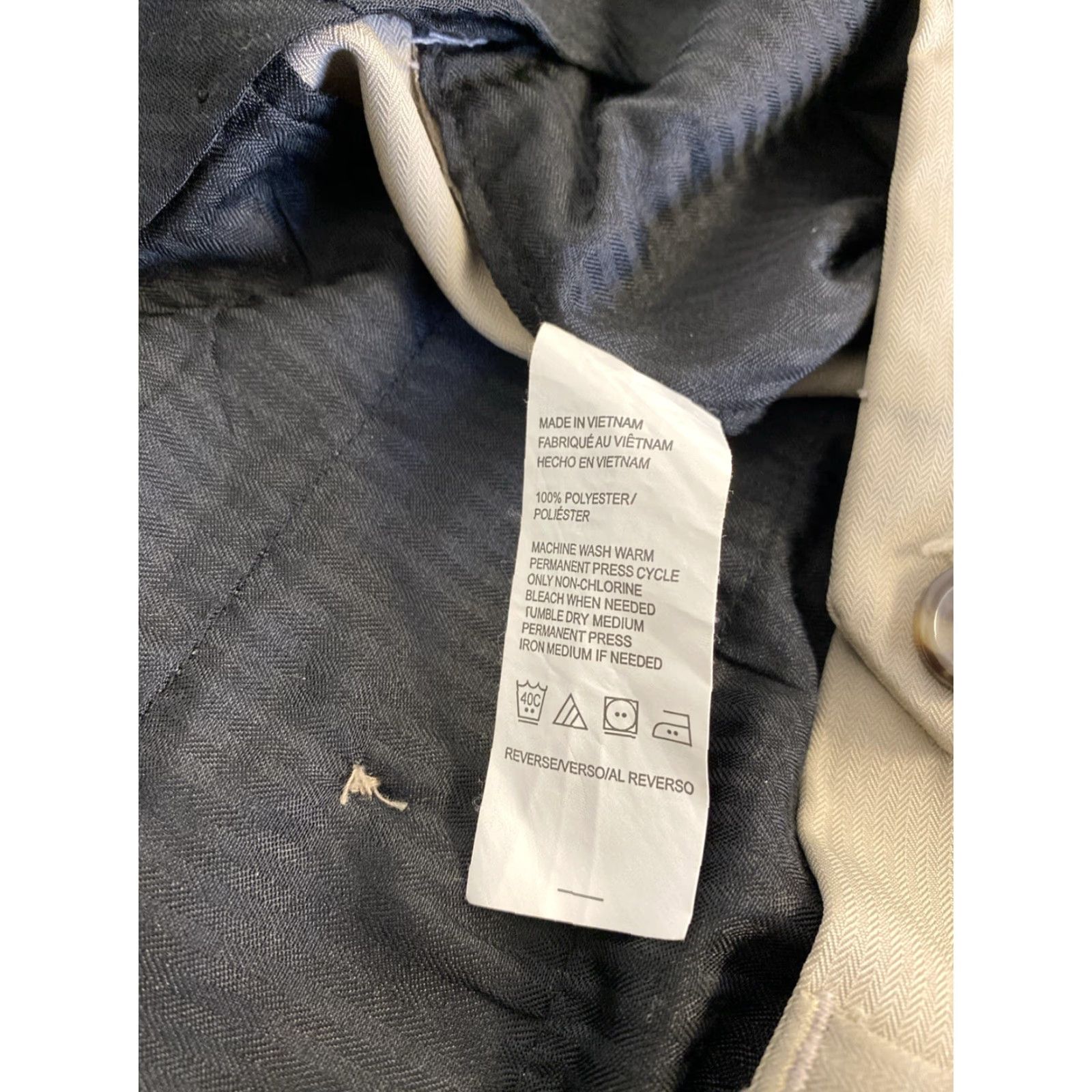 Izod IZOD Men’s Performance Pocket Microfiber Dress Pants 36 Regular Tan Slim Fit 32 Inseam Mens Pants 2010s Size US 36 / EU 52 - 7 Thumbnail