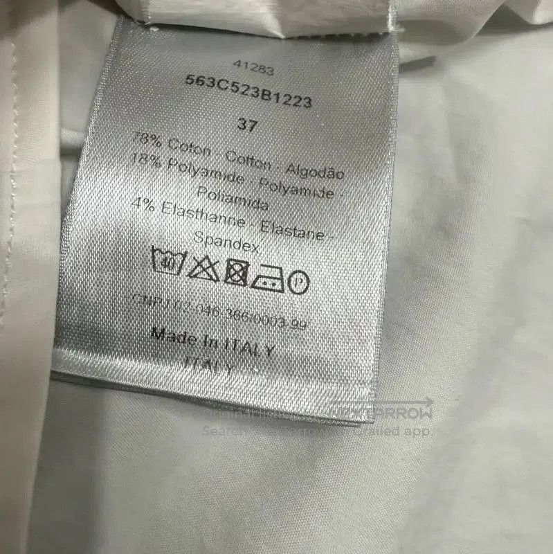Dior Dior White Cotton Long Sleeve Shirt for Men . Size US S / EU 44-46 / 1 - 4 Thumbnail