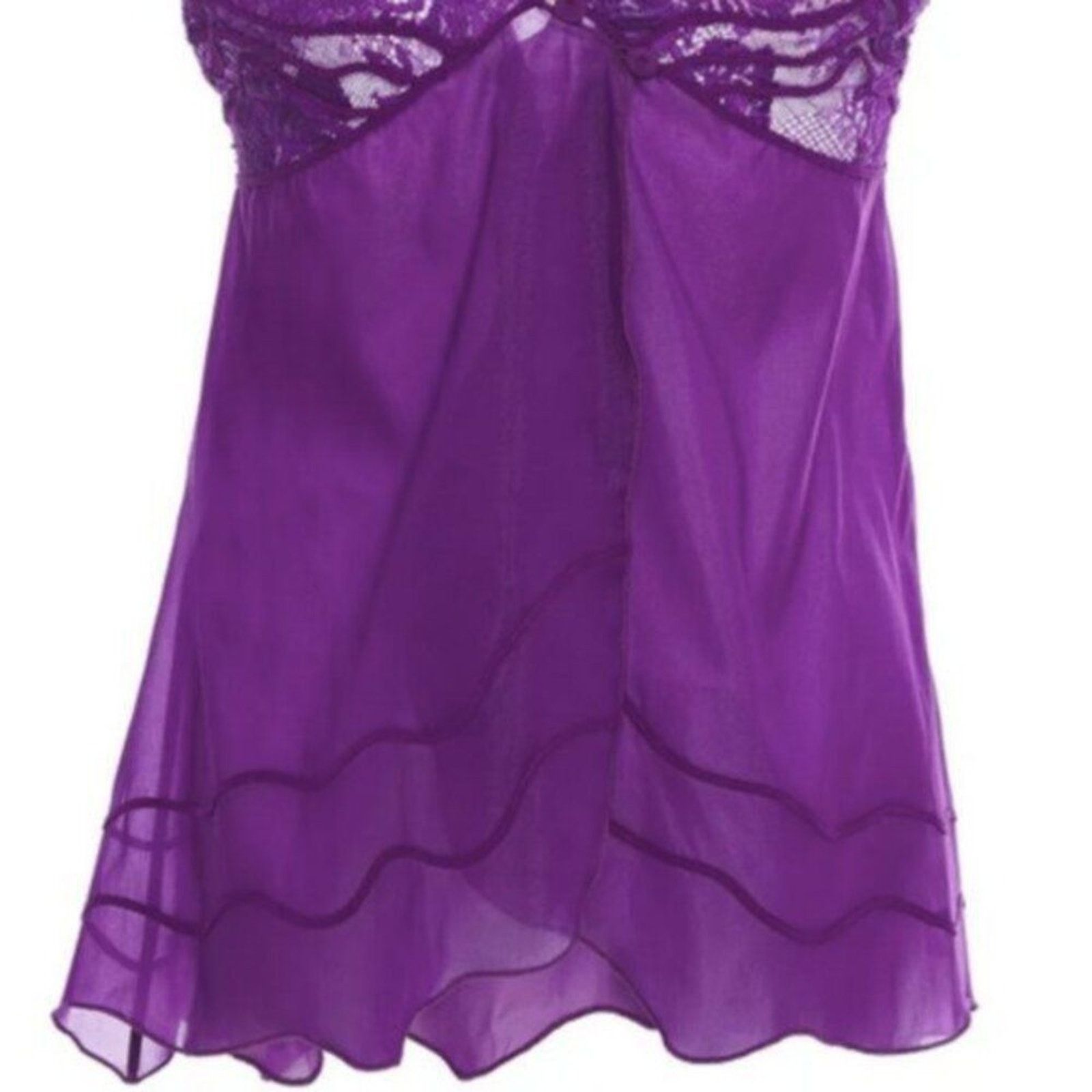 La Perla La Perla Lace trimmed silk blend camisole violet M Size M / US 6-8 / IT 42-44 - 4 Thumbnail