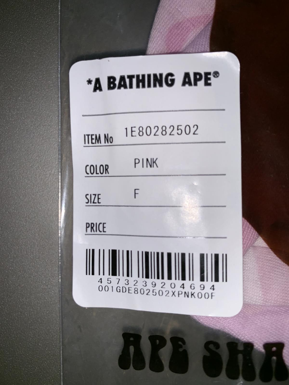 Bape BAPE Pink Headband - A Bathing Ape - Rare - 50% Cotton Size ONE SIZE - 8 Thumbnail