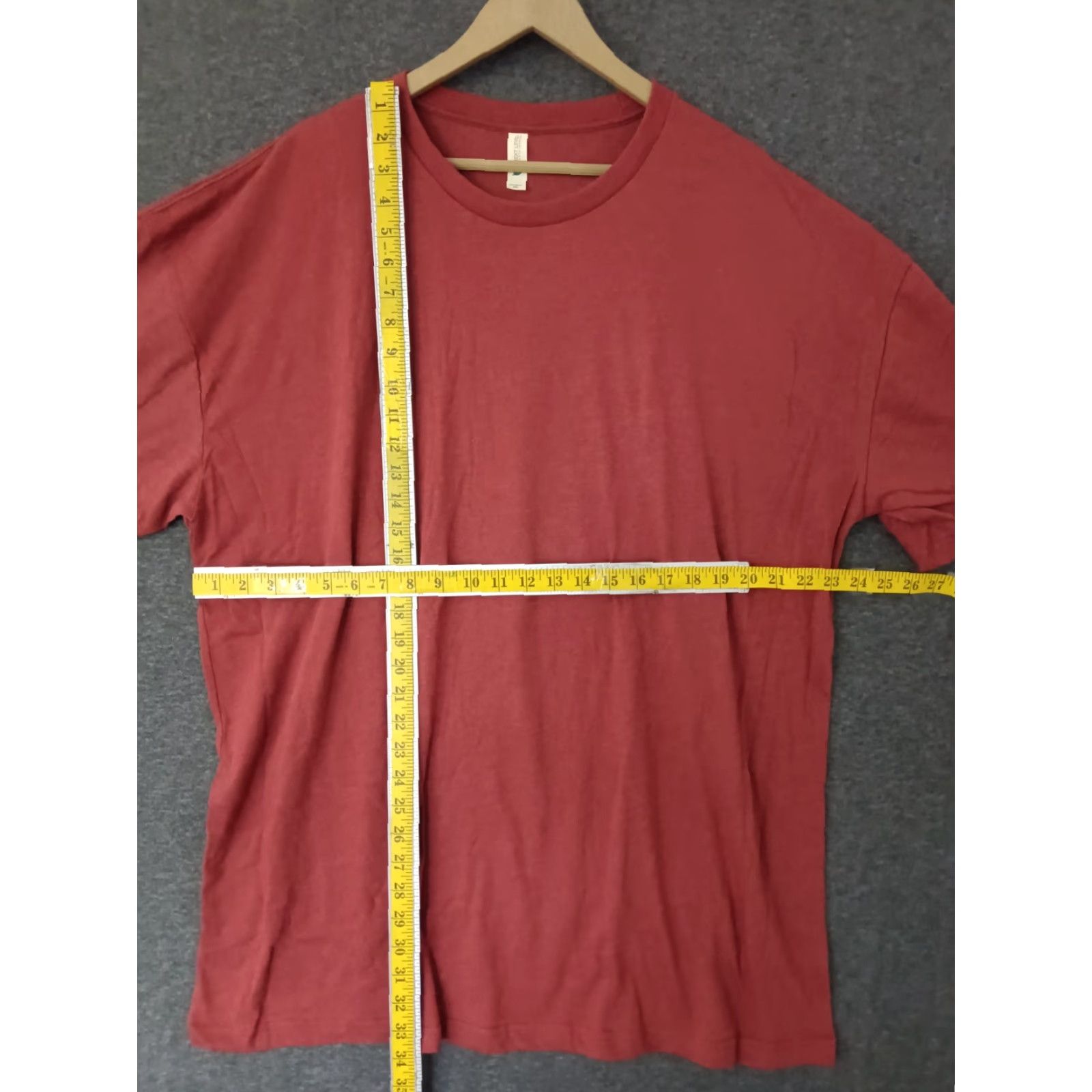 Next Level Next Level T-Shirt Men 2-Pack Crew Neck Burgundy Red 3XL Pocket Solid Summer Casual Shirt Mens Size US XXL / EU 58 / 5 - 4 Thumbnail