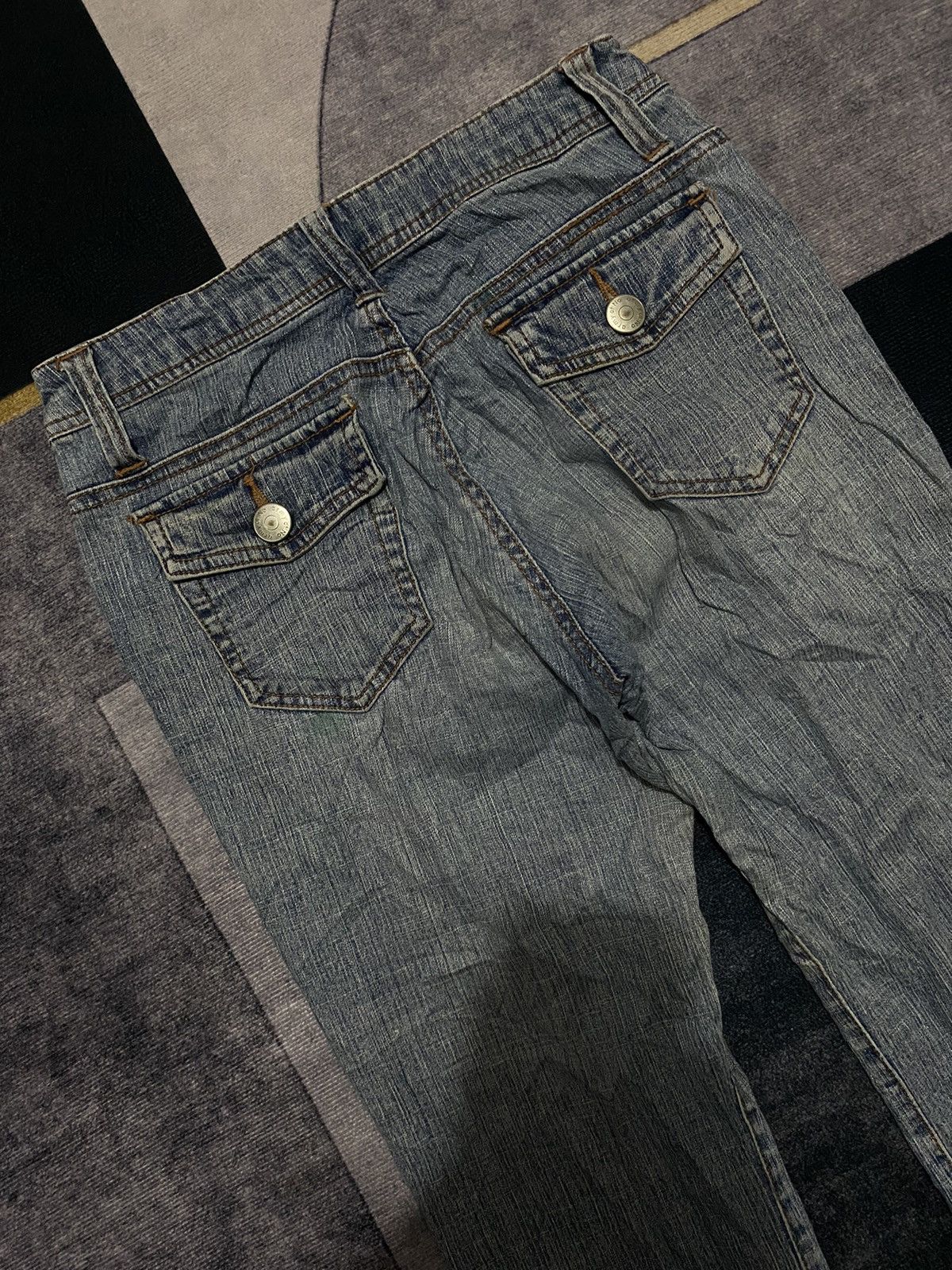 Japanese Brand ARMY OF NO FLARE BOOT CUT DENIM PANTS Size US 27 - 4 Thumbnail