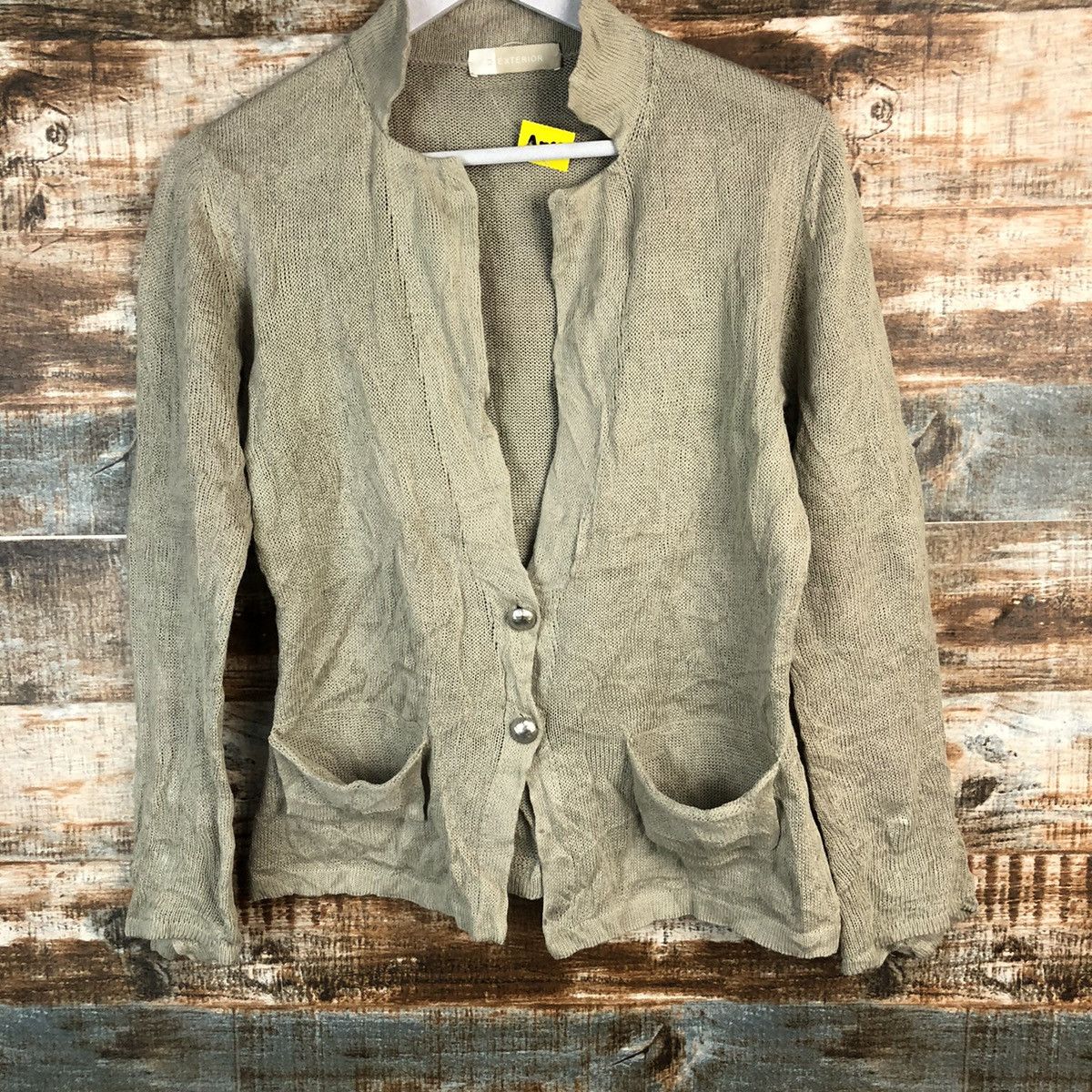 D.Exterior D. Exterior Brown Cardigan Knitwear #A1269 Size S / US 4 / IT 40 - 3 Thumbnail