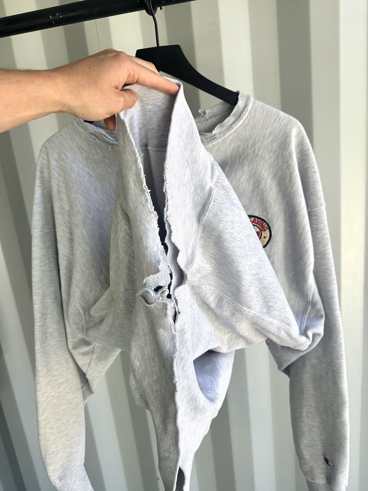 Russell Athletic Vintage Life Guard Sweater Thrashed Faded Distressed Grunge Size US XL / EU 56 / 4 - 5 Thumbnail