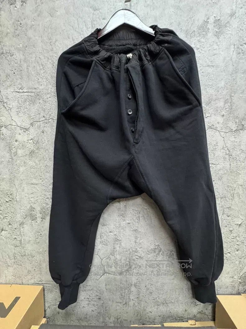 Rick Owens Rick Owens size s Black harem pants Size US 28 / EU 44 - 4 Thumbnail