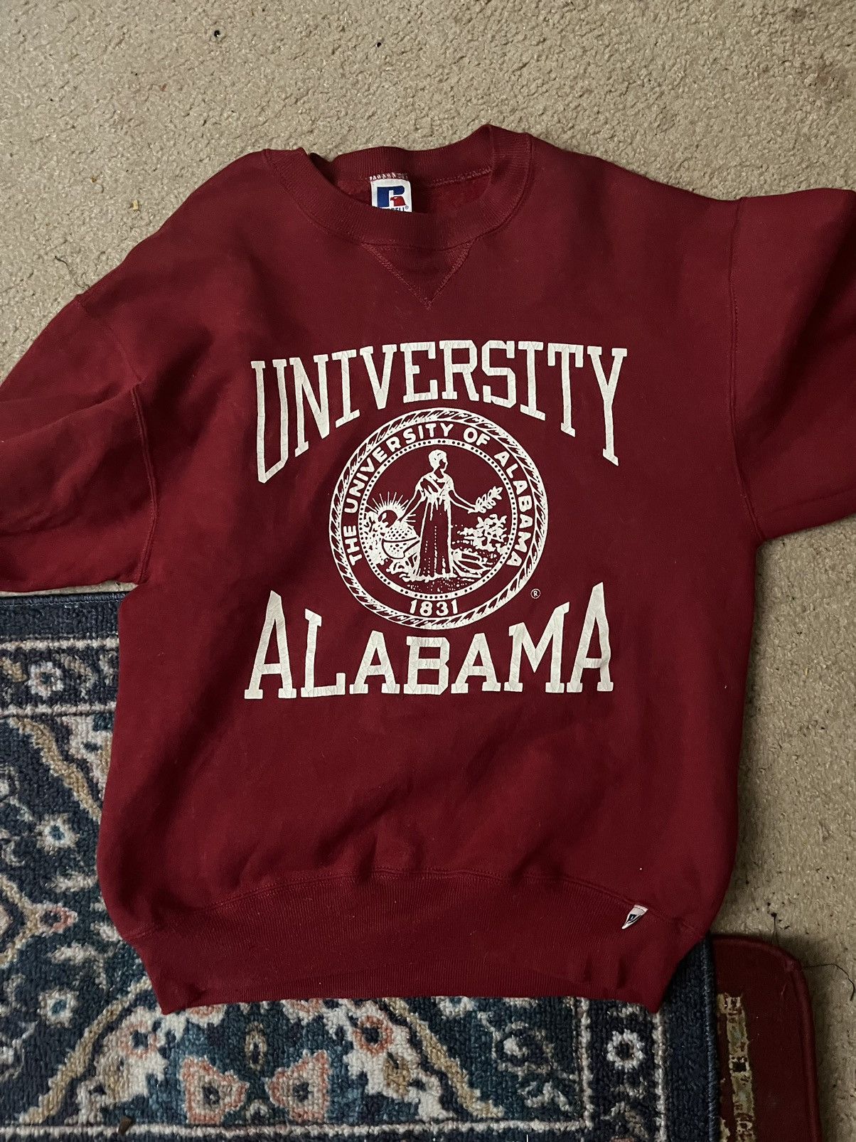 Russell Athletic × Vintage 80s University of Alabama College Crewneck Size US M / EU 48-50 / 2 - 1 Thumbnail