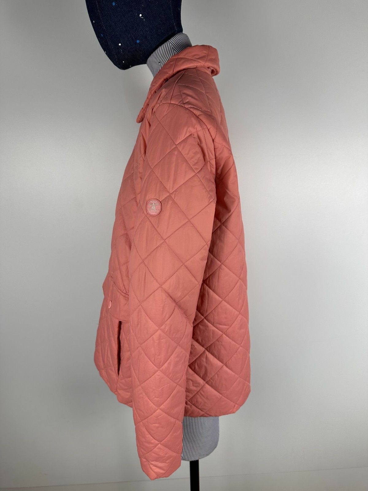 Barbour Barbour Overwash Quilt Jacket Pink Size EUR42 US12 Size XL / US 12-14 / IT 48-50 - 4 Thumbnail
