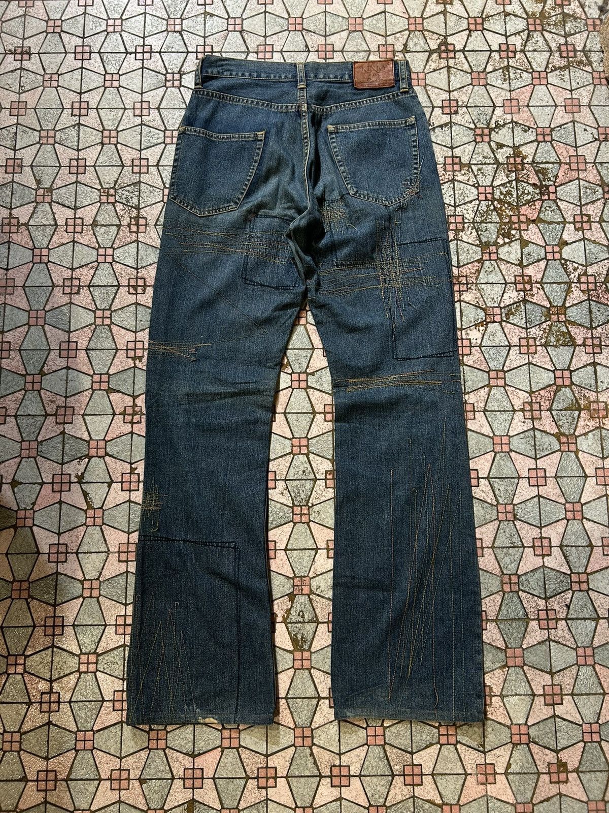 Hysteric Glamour Hysteric Glamour Patchwork Kinky Jeans Size US 27 - 10 Thumbnail