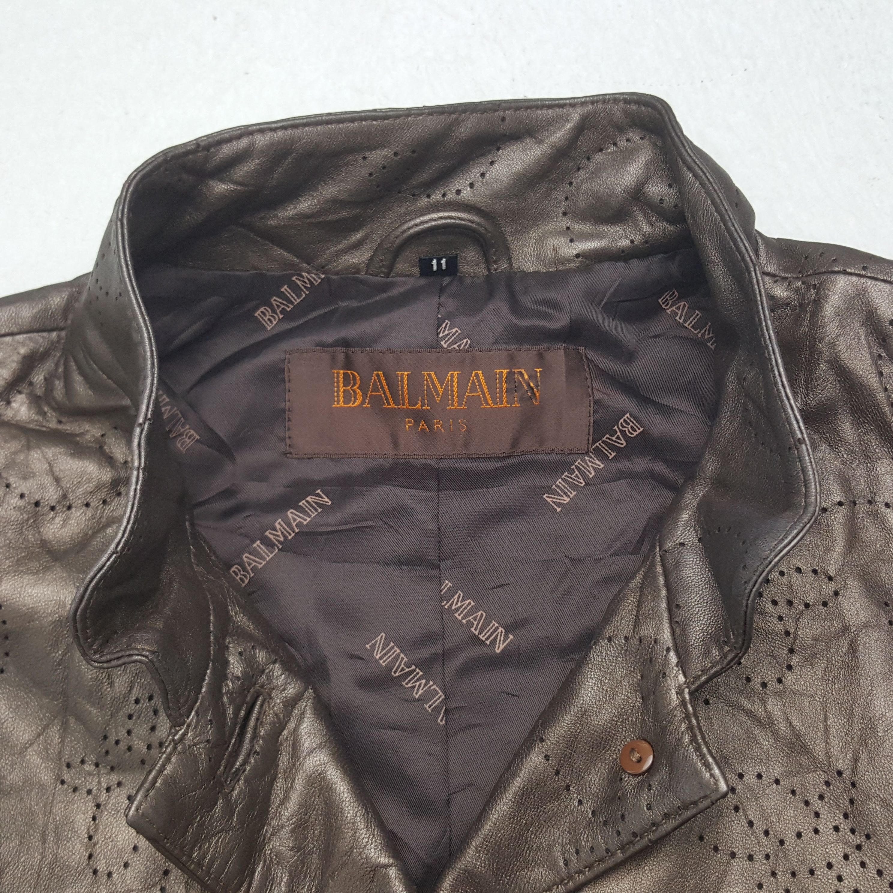 Vintage Vintage Balmain Paris Designer Button Up Jacket RR9 Size US XS / EU 42 / 0 - 4 Thumbnail