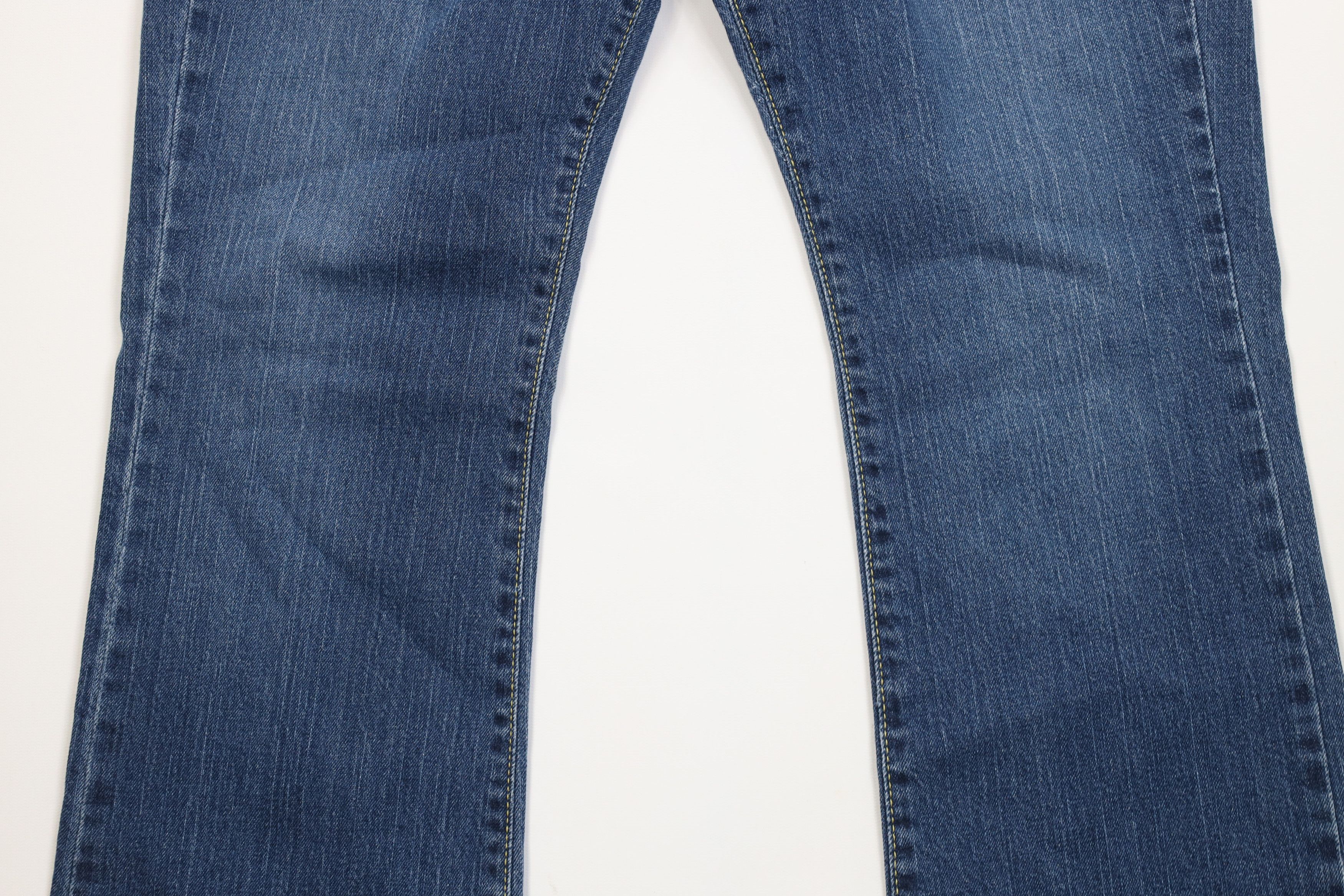 Levi's Vintage Y2K 2006 Levis 515 Flared Bootcut Denim Jeans Size 34" / US 12 / IT 48 - 3 Thumbnail