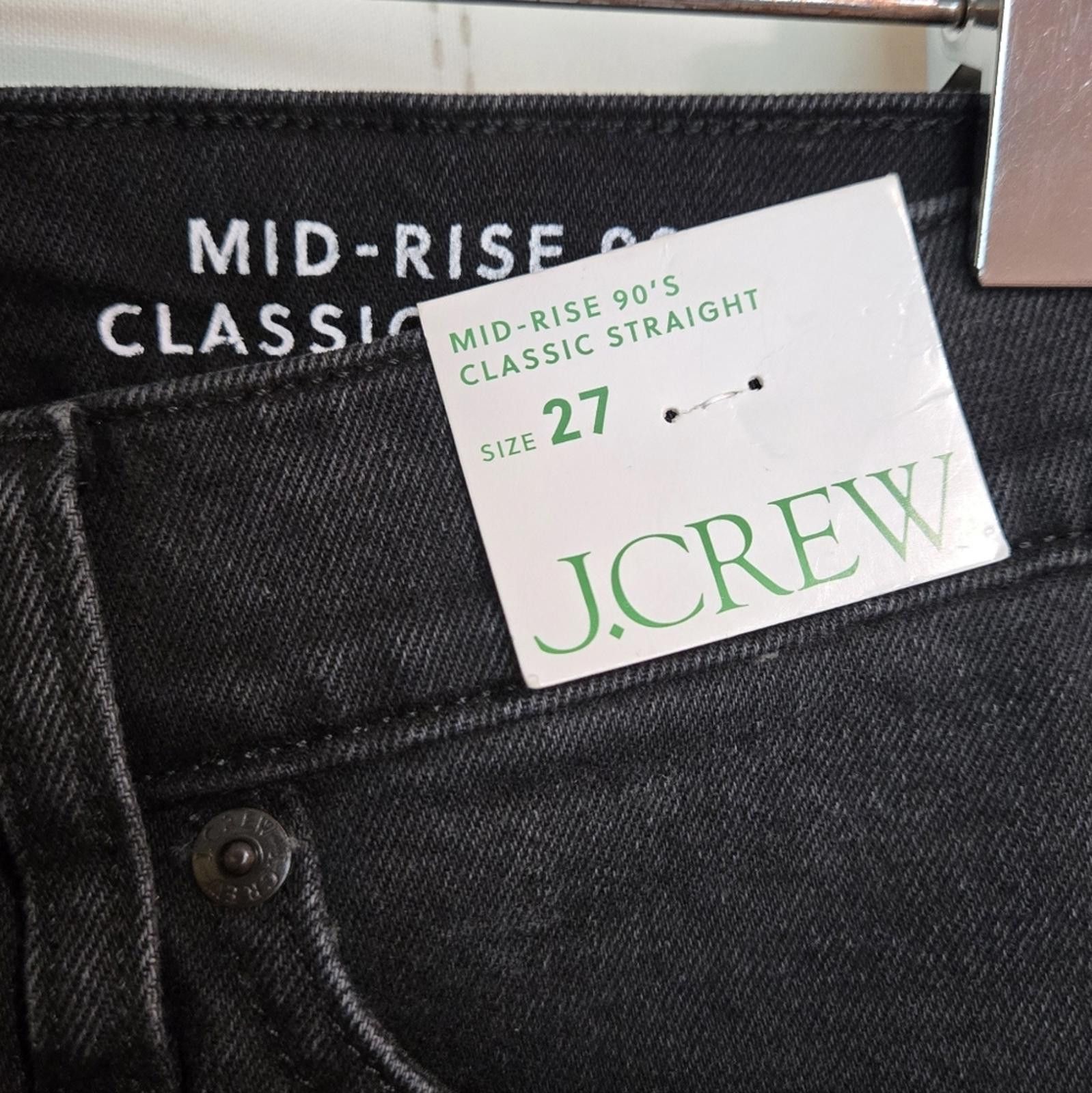 J.Crew J Crew Mid-rise '90s classic straight-fit jean Size 27" / US 4 / IT 40 - 3 Thumbnail