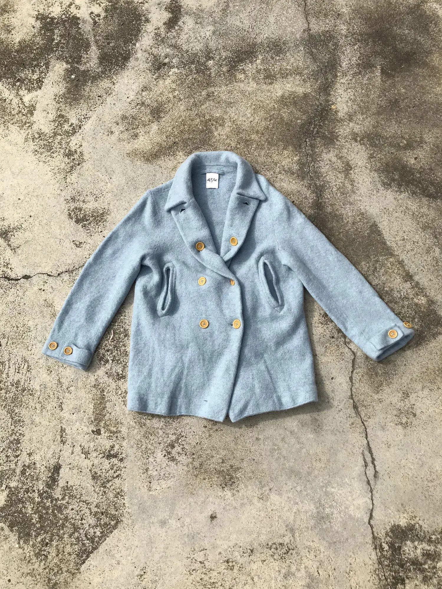 Japanese Brand 45R Japan Wool US Navy Peacoat Jacket Size US M / EU 48-50 / 2 - 6 Thumbnail