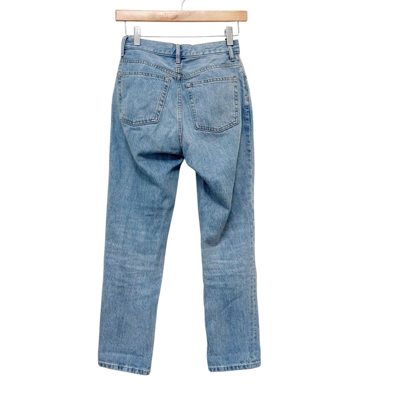 Everlane Everlane Organic Cotton 90s Cheeky Jeans Sz 23 Ankle Size 23" - 4 Thumbnail