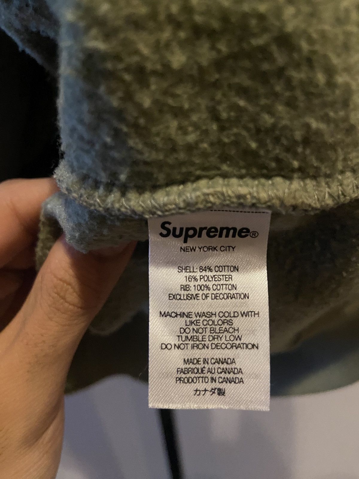 Supreme Supreme SS22 Overlap Crewneck Size US L / EU 52-54 / 3 - 6 Thumbnail