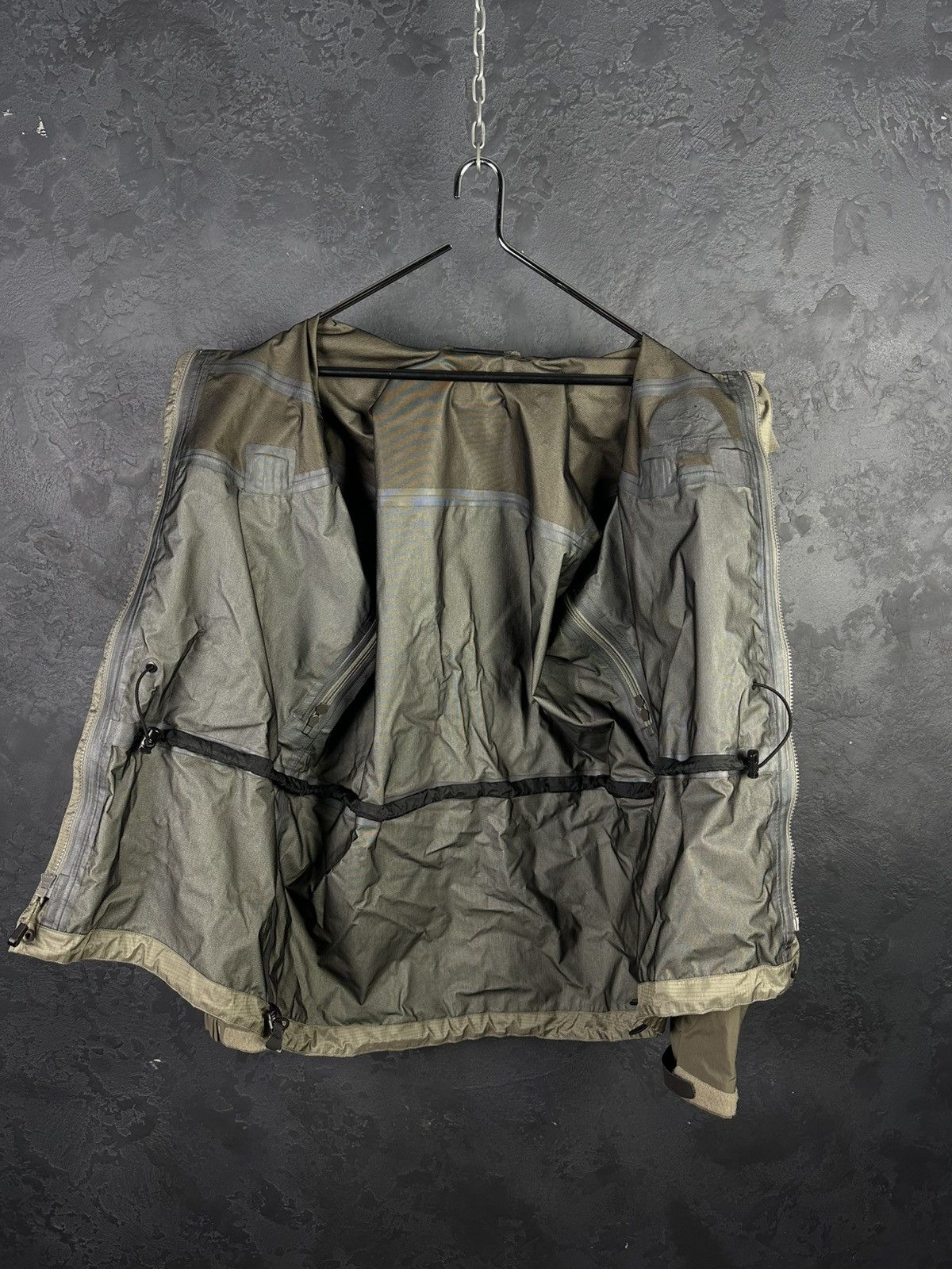 Arc'teryx × Vintage Arcteryx 1999 Kappa Golden Logo 'Stone' GoreTex Jacket Rare! Size US L / EU 52-54 / 3 - 13 Thumbnail