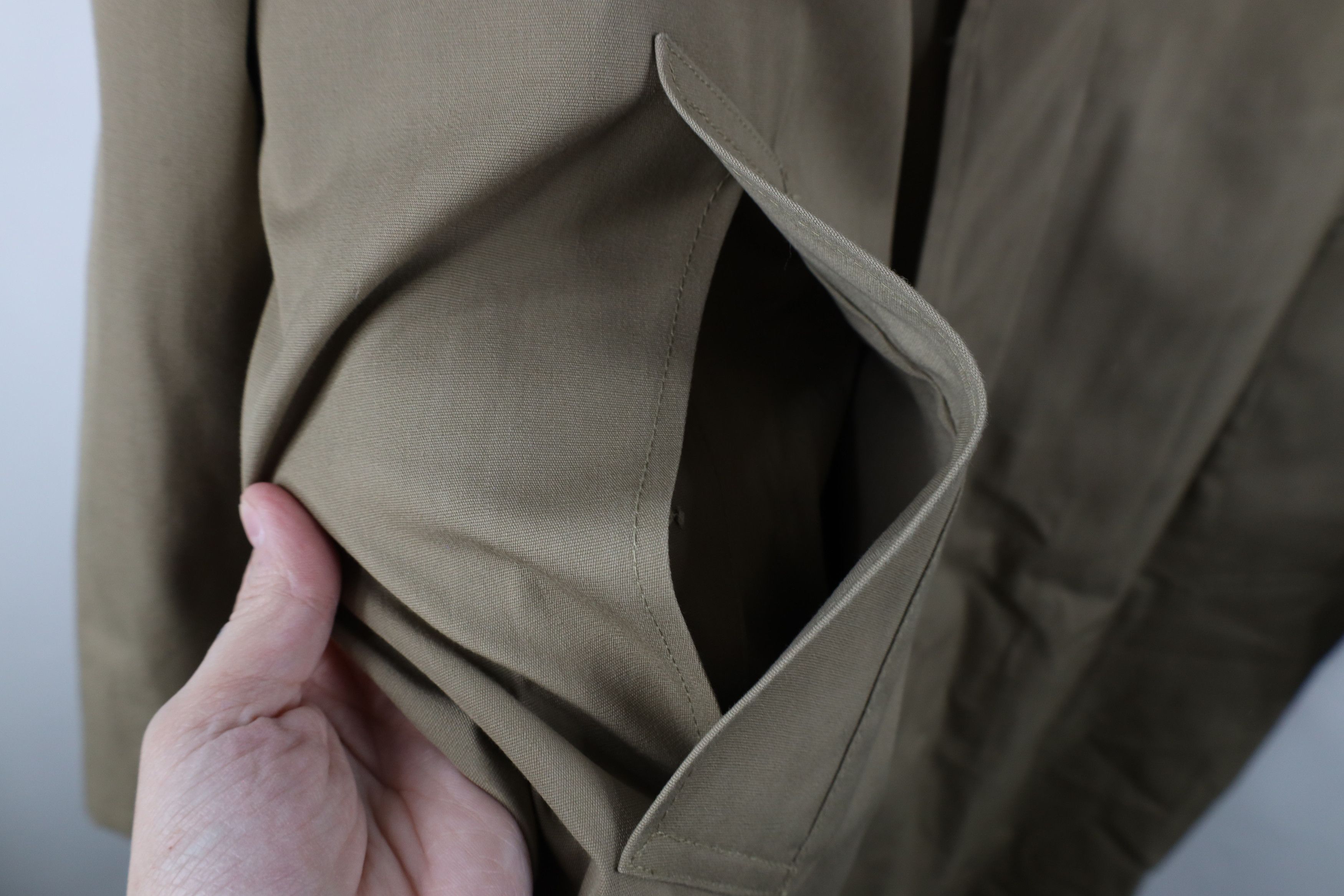 Vintage Vintage 70s Streetwear Full Button Rain Coat Jacket USA Size US L / EU 52-54 / 3 - 6 Thumbnail