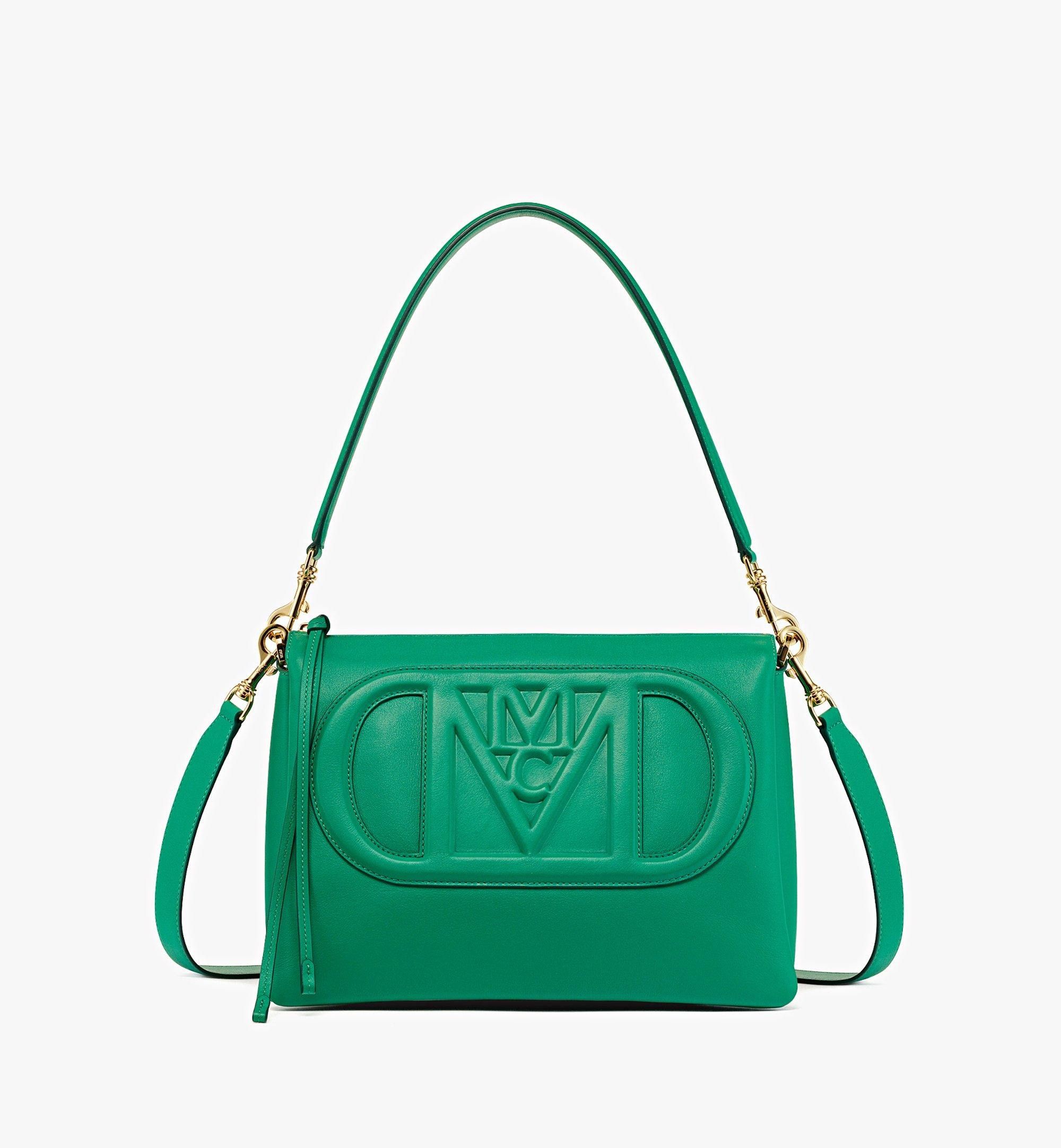 MCM O1Mt1Gz0425 Size: Os / Medium Crossbody Bag In Green, Women's